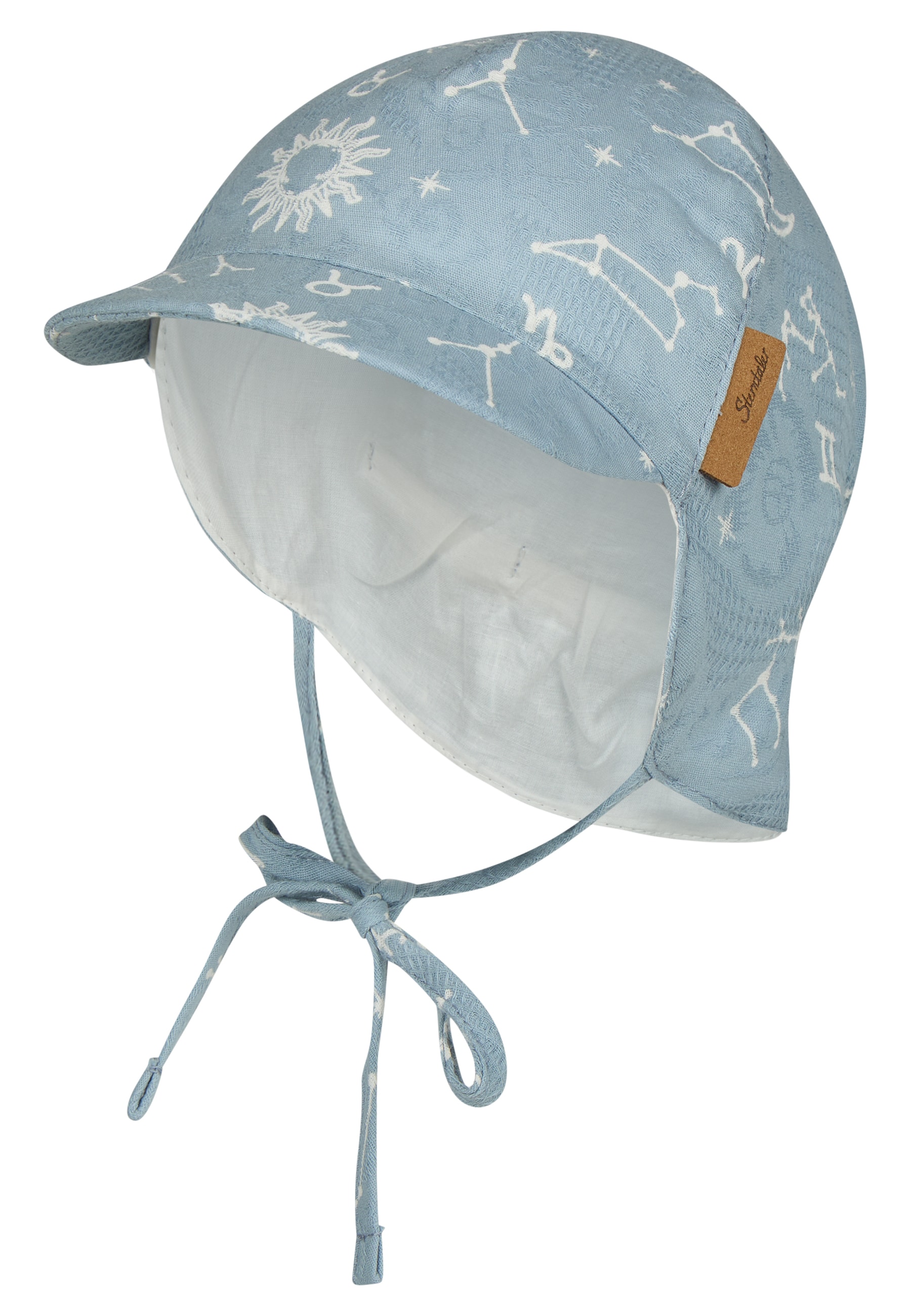 Sterntaler® Sonnenhut »Schirmmütze mit Nackenschutz Sternbild«
