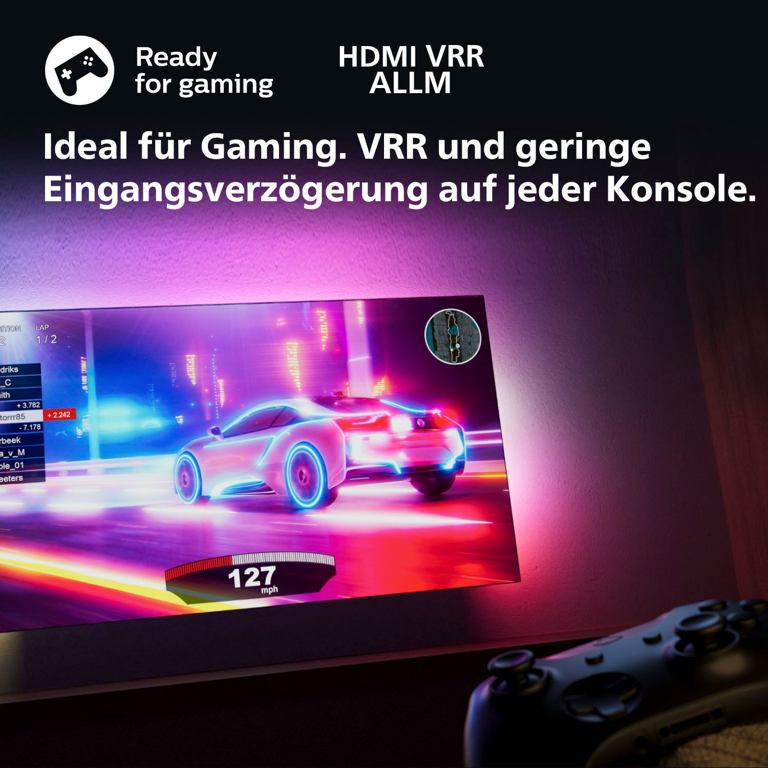 Philips LED-Fernseher »50PUS8108/12«, 4K Ultra HD, Smart-TV