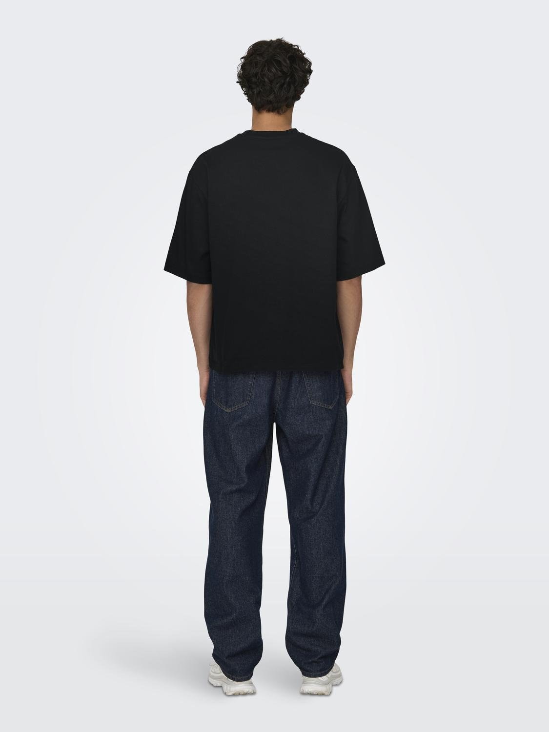 ONLY & SONS Rundhalsshirt »ONSMILLENIUM OVZ SS TEE NOOS«