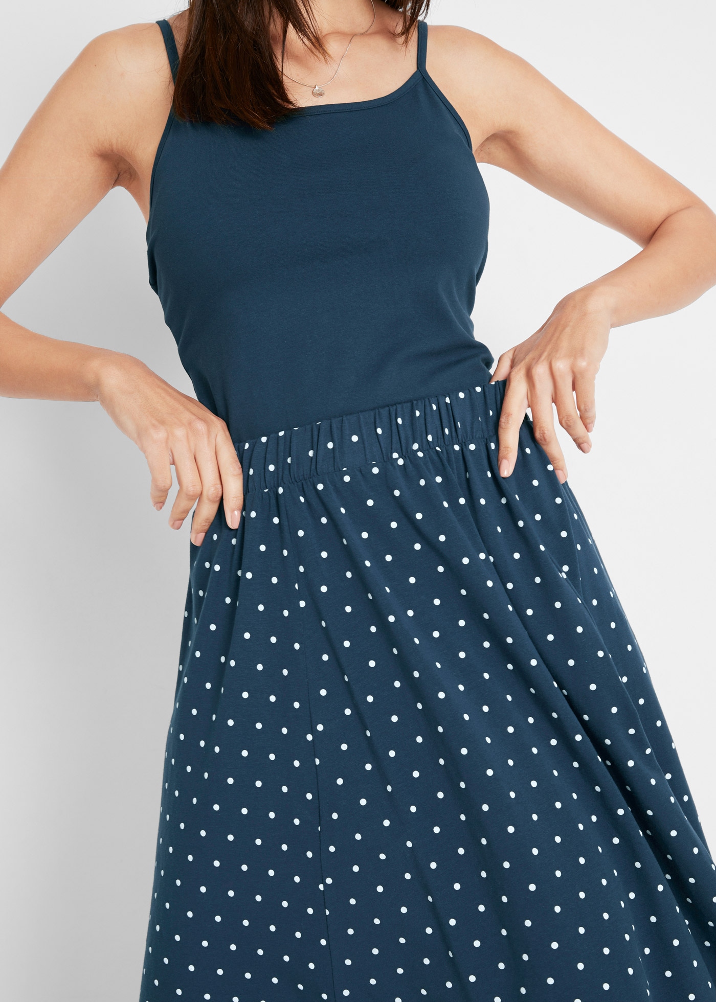 bonprix Jerseyrock Packung, 2, 2 Stk. tlg. Jersey-Rock (2er Pack)