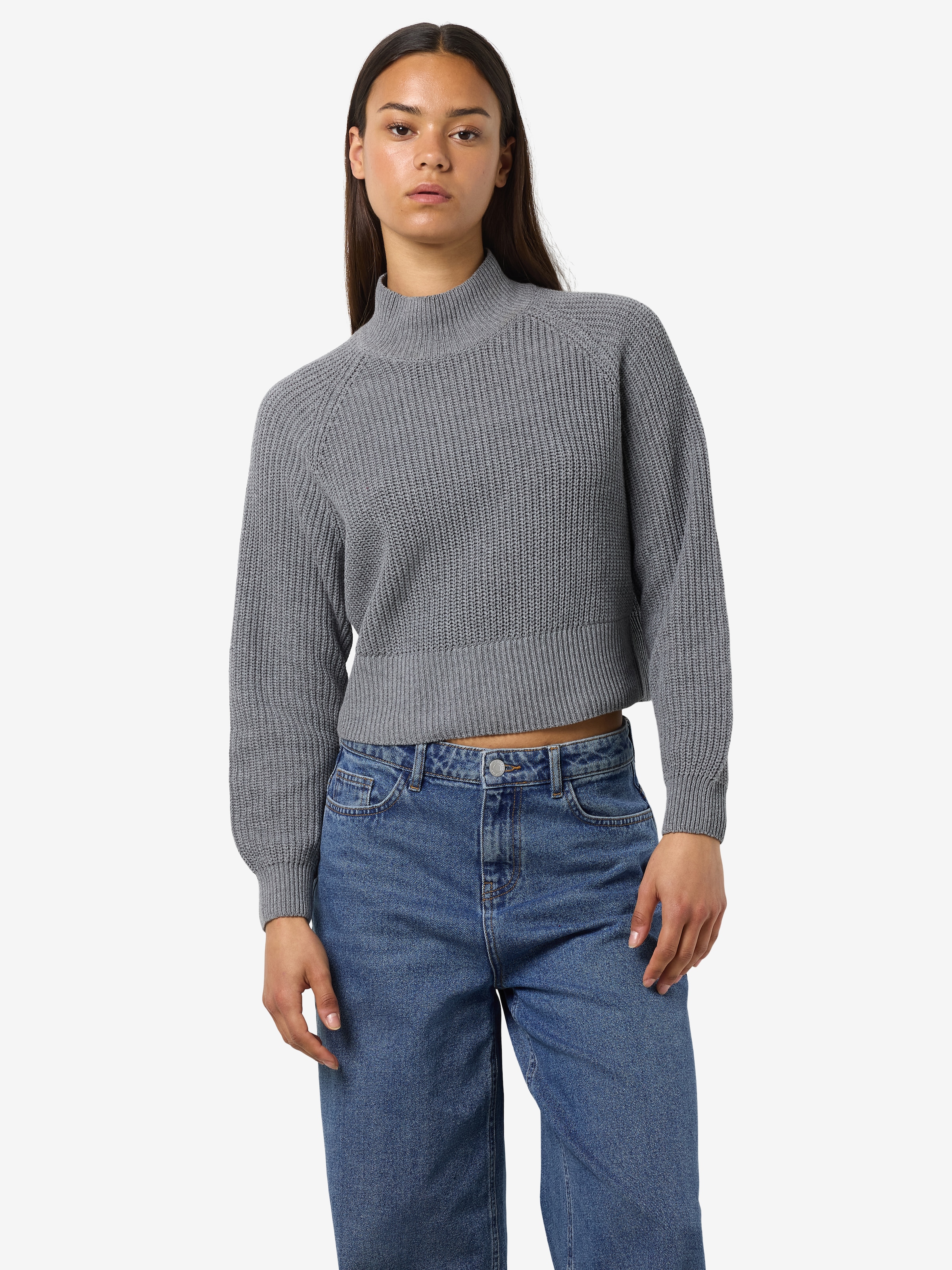 Noisy may Stehkragenpullover »NMDARA L/S HIGH NECK KNIT FWD NOOS«