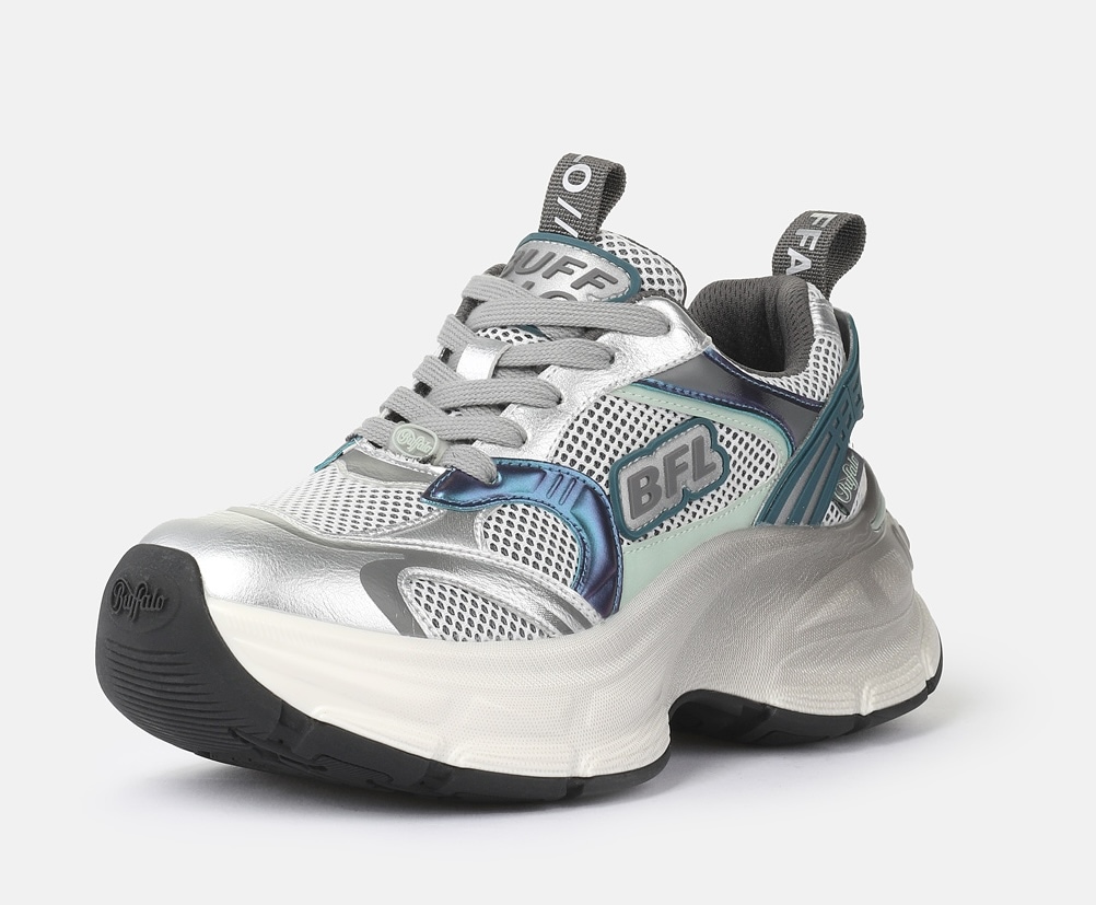 Buffalo Plateausneaker »RIDR ONE«  Halbschuh, Schnürschuh, Chunky-Sneaker mit trendy Plateausohle