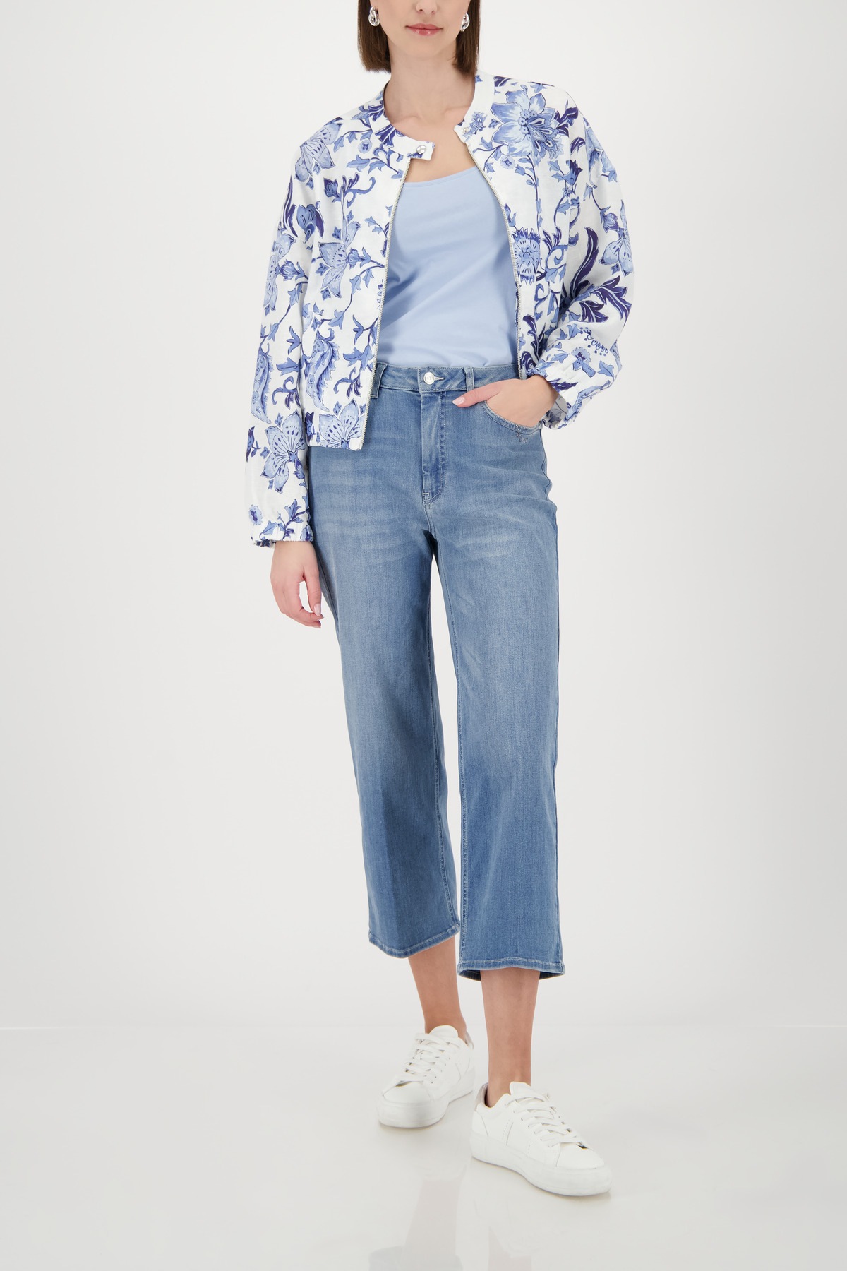 Monari 7/8-Hose  Regular fit mit Strassdetail