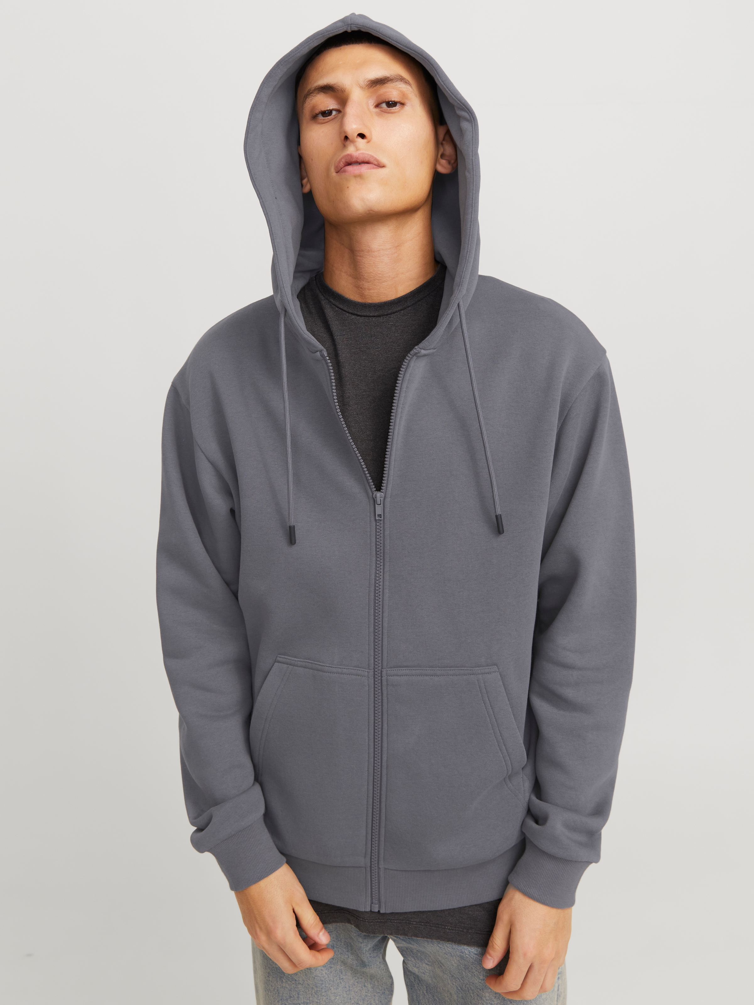 Jack & Jones Kapuzensweatjacke »JJEBRADLEY SWEAT ZIP HOOD NOOS«, mit Kapuze