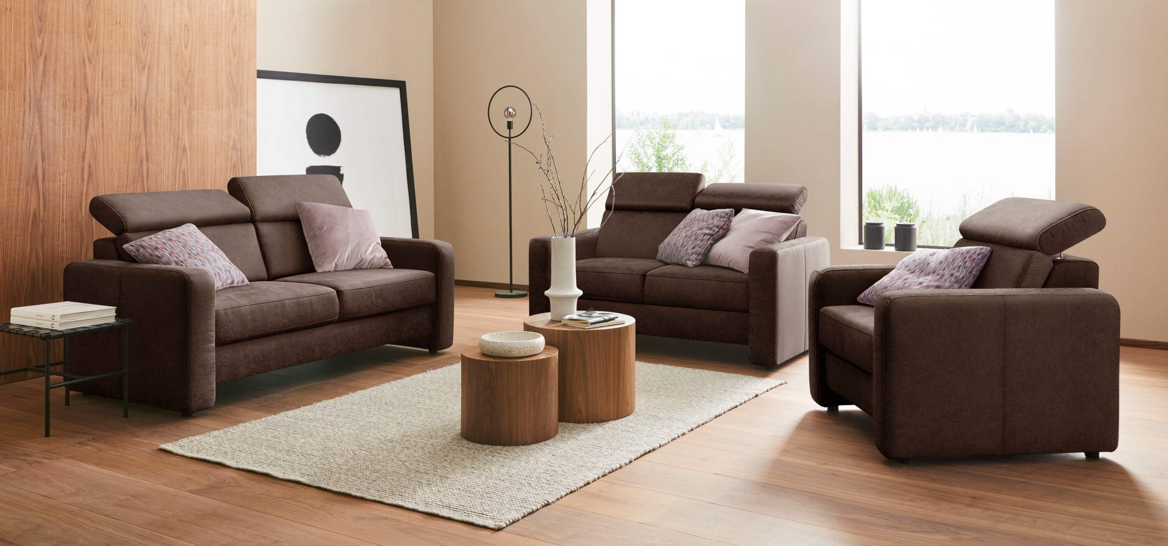 sit&more Sessel »Bologna« mit Federkern, inklusive Kopfteilverstellung