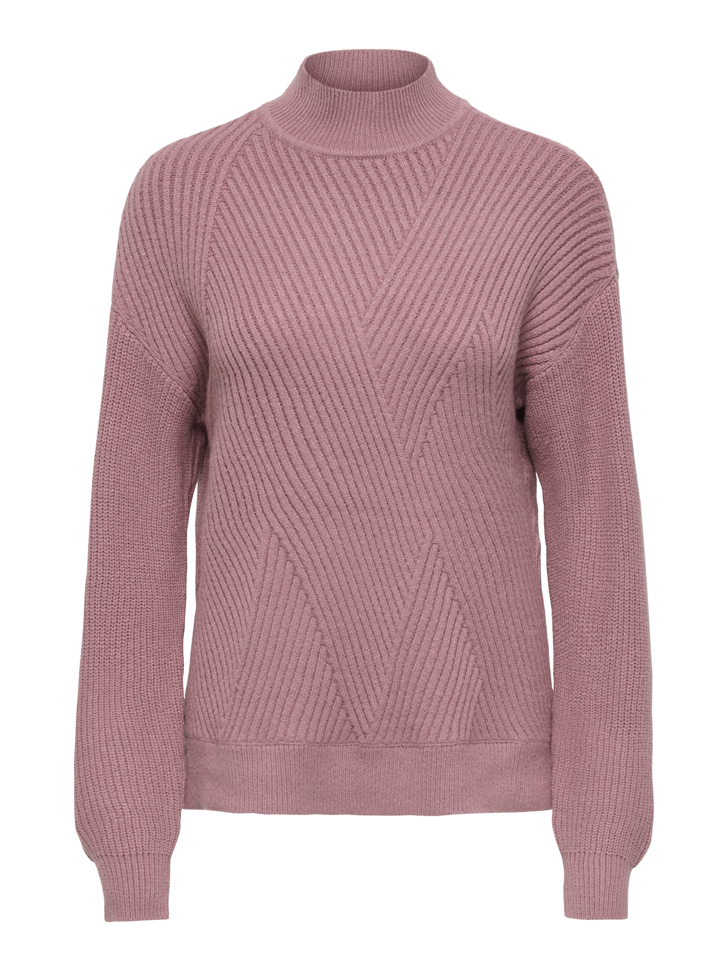 ONLY Strickpullover »ONLNELI LS HIGHNECK RIB PULLOVER EX KNT«