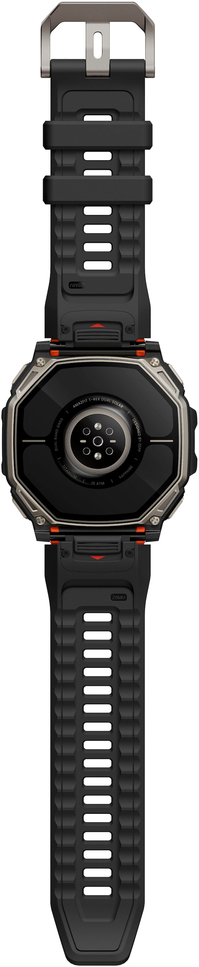 Amazfit Smartwatch »T-Rex Dual Solar«(51,4/ 2,02 ″) Zepp OS