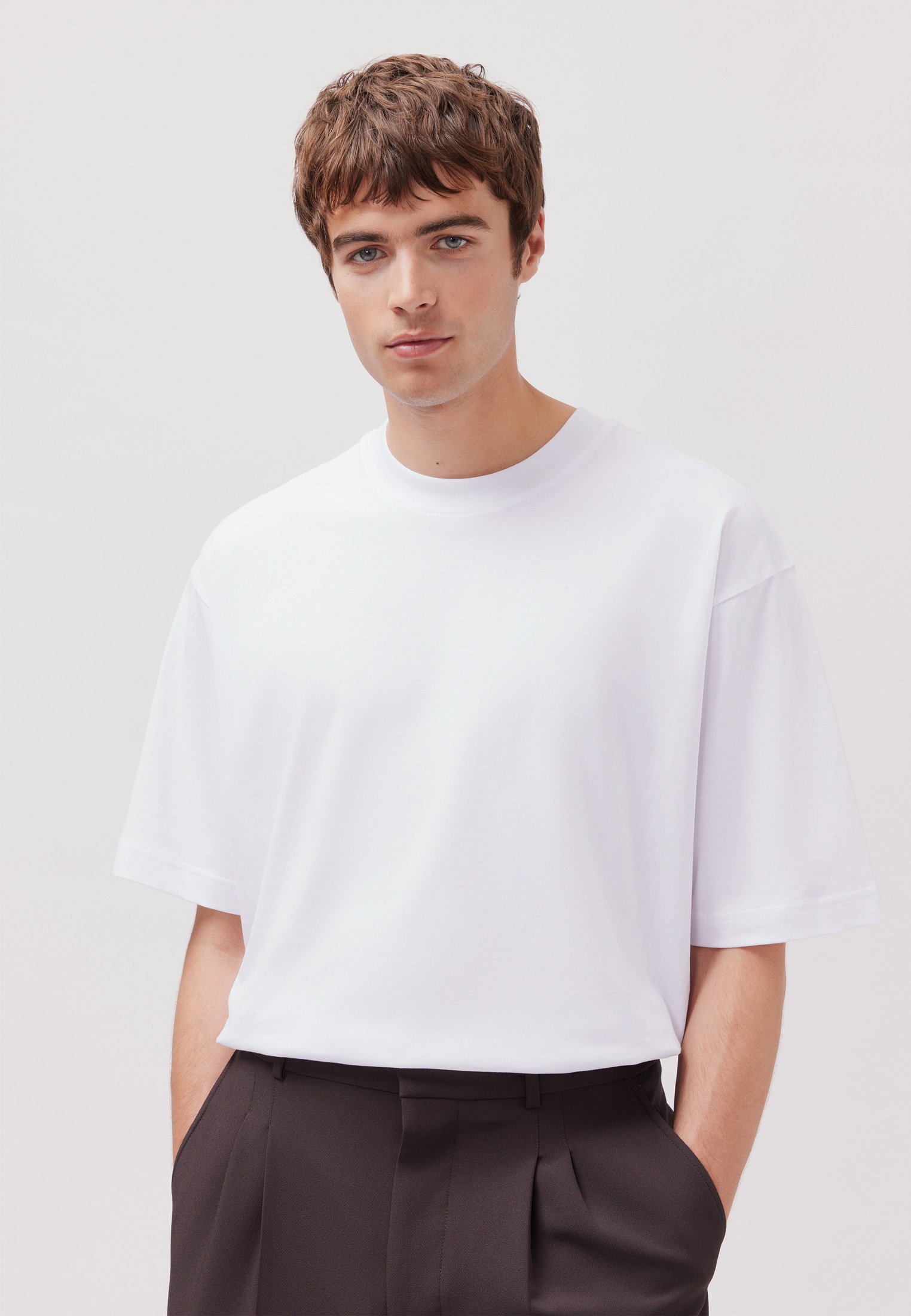 studio seidensticker T-Shirt »Studio«, 1/2 Rundhals Uni