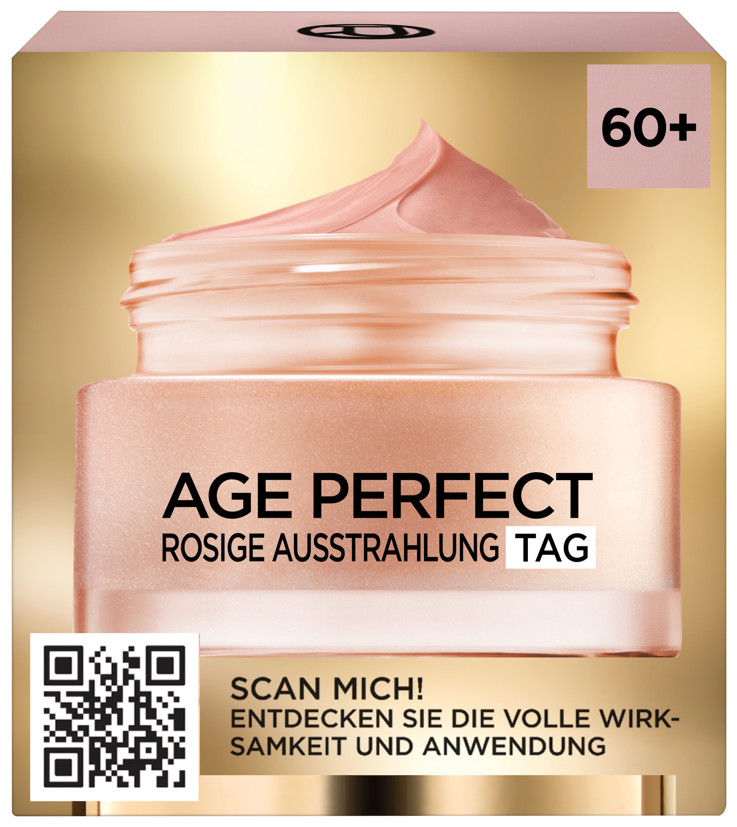 L'ORÉAL PARIS Feuchtigkeitscreme »Age Perfect Golden Age Rosé-Tagespflege«, mit hoher Wirksamkeit