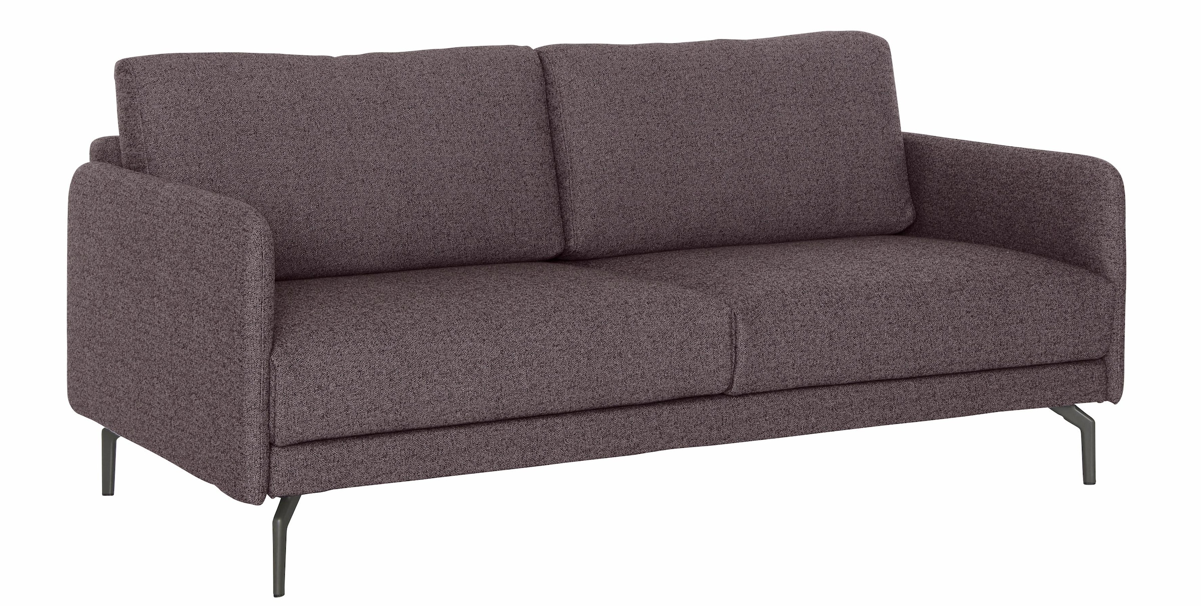 Creation BY ROLF BENZ 3-Sitzer »CR.450, Designsofa, edles Sofa, Loungesofa, Ledersofa, klares Design«, Armlehne sehr schmal, Breite 190 cm, Alugussfuß Umbragrau