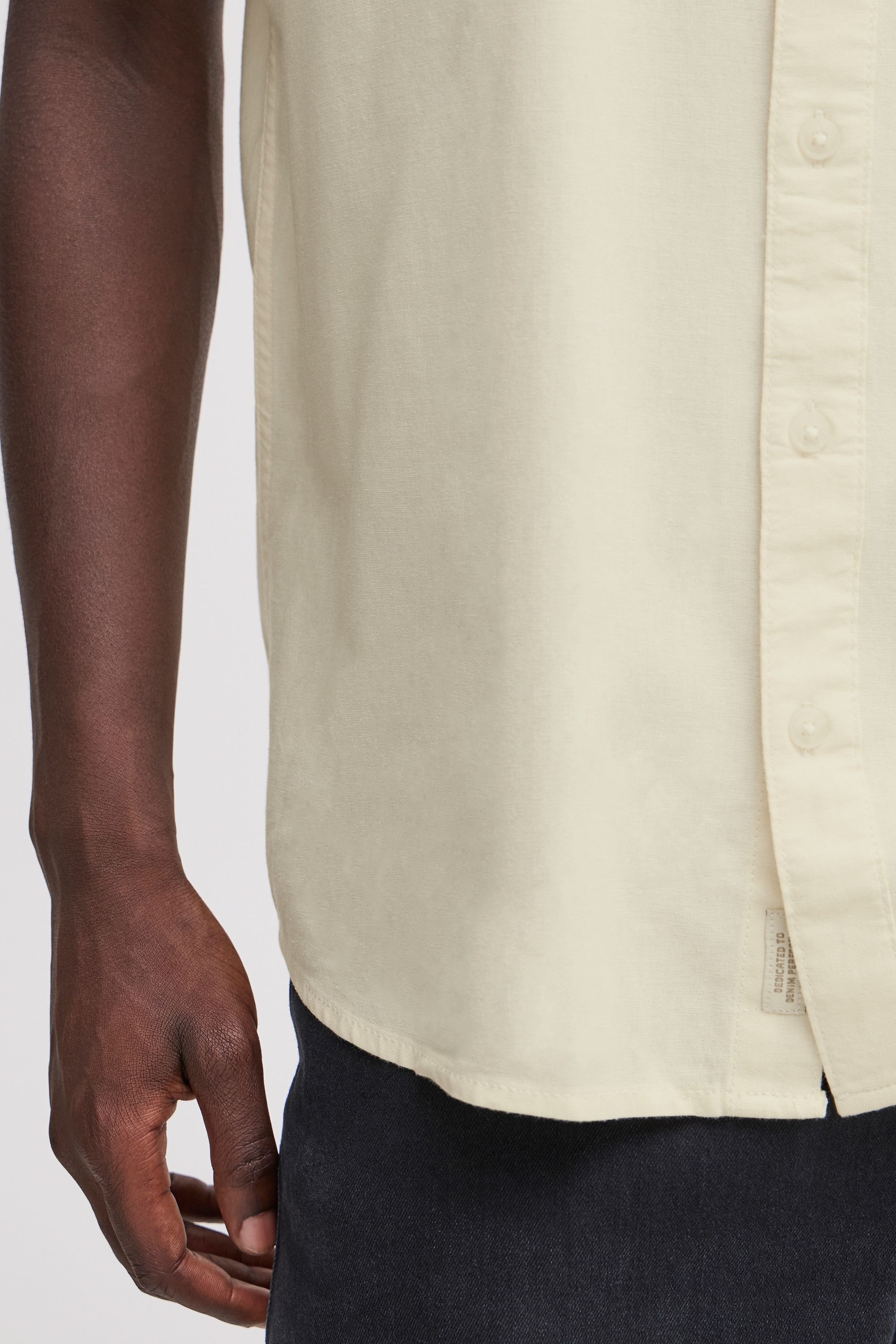 Blend Kurzarmshirt »Kurzarmhemd BHBOBBY Shirt mandarin ss«