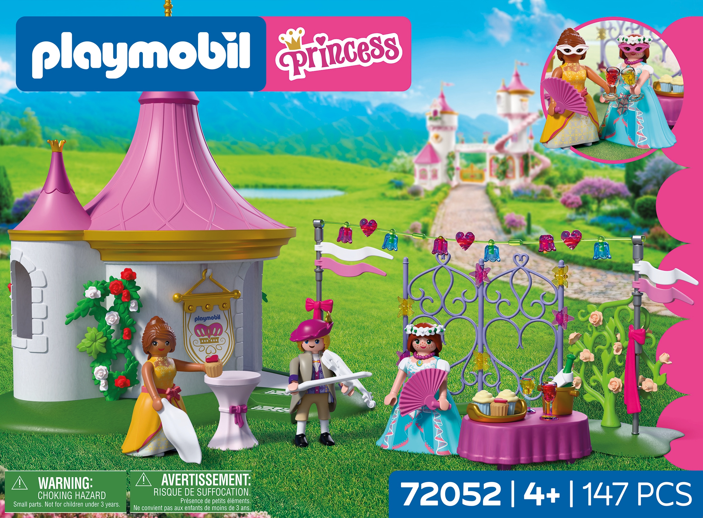 Playmobil® Konstruktions-Spielset »Maskenball im Pavillon (72052), Princess« Made in Europe