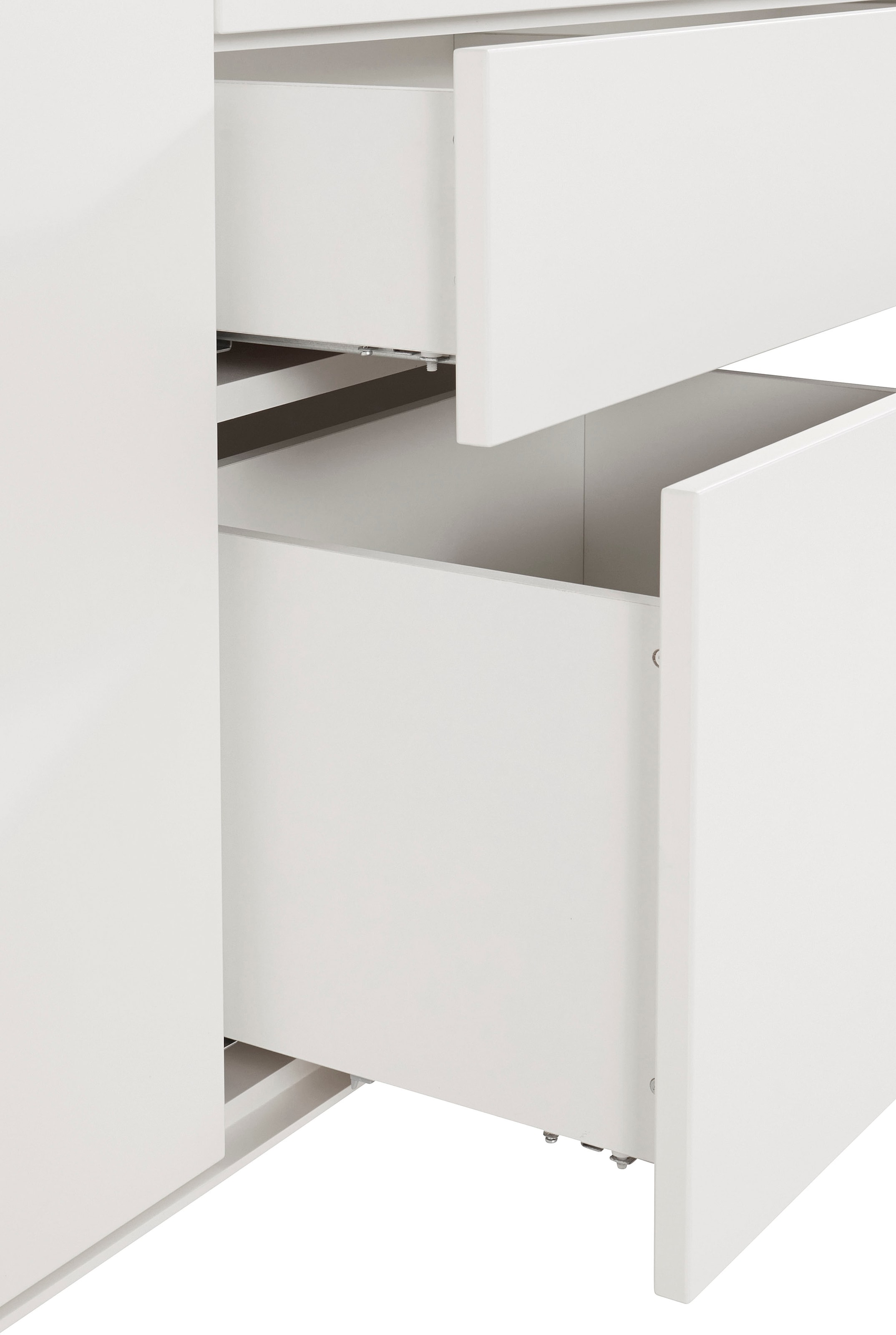 LeGer Home by Lena Gercke Sideboard »Essentials«, (2 St.), Breite: 279cm, MDF lackiert, Push-to-open-Funktion