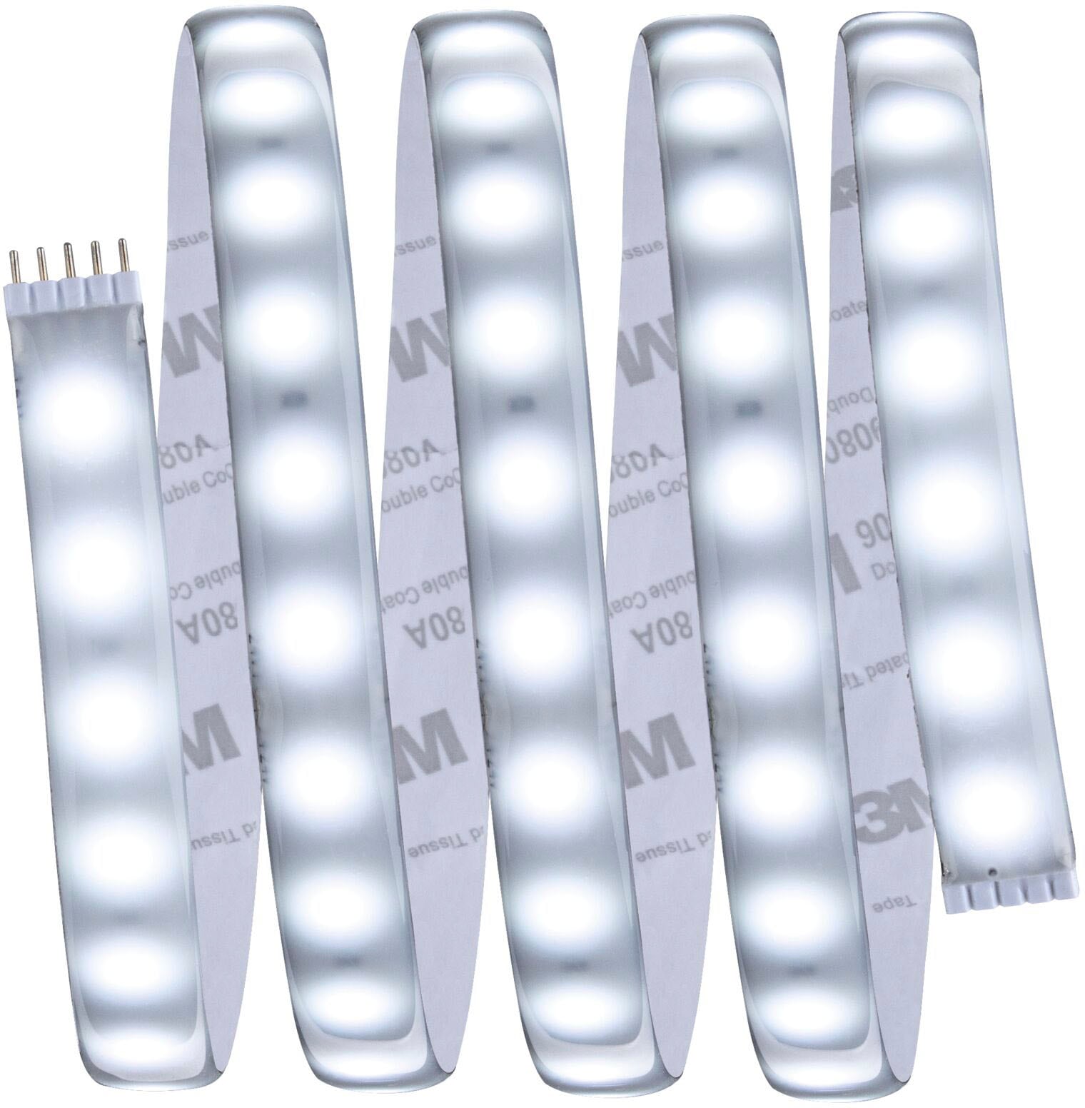 Paulmann LED-Streifen »MaxLED 500 Basisset 1,5m Tageslichtweiß IP44 8,5W 825lm beschichtet«, 1 St.-flammig