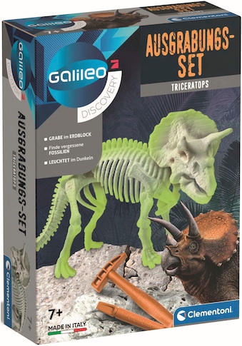 Experimentierkasten »Galileo, Ausgrabungs-Set Triceratops«