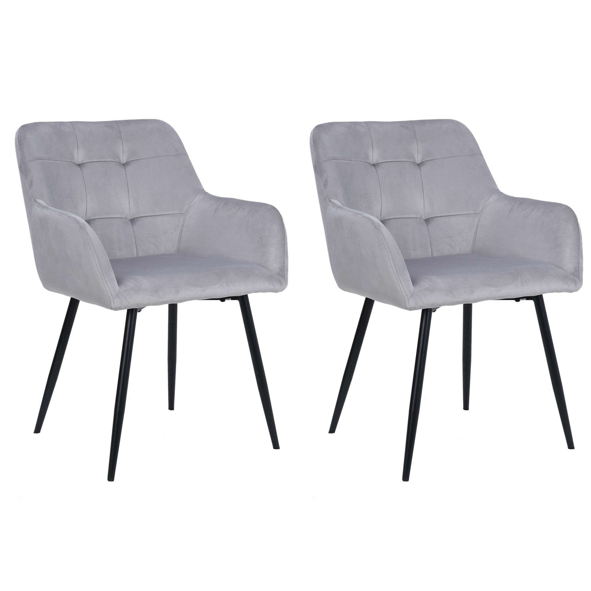 OTTO home »Bostony« () 2 Stk.gepolsterte Rückenlehne, Armlehne und Sitzfläche, Sitzhöhe 49 cm