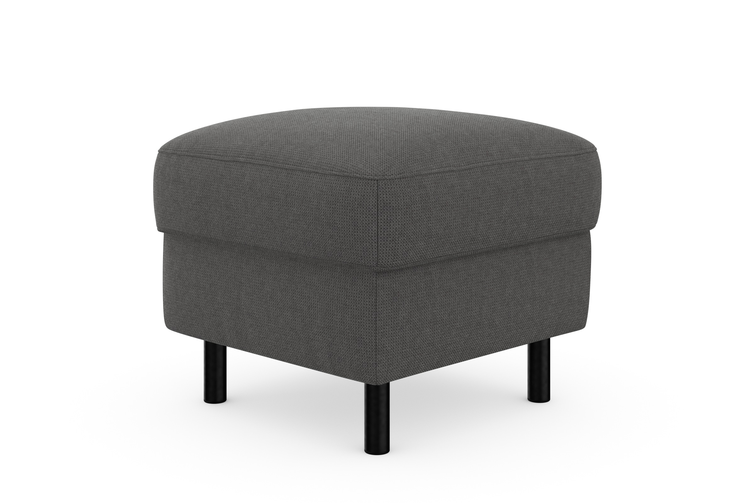 sit&more Stauraumhocker »Sinatra«, Sitzfläche ist abnehmbar, mattschwarze Metallfüße