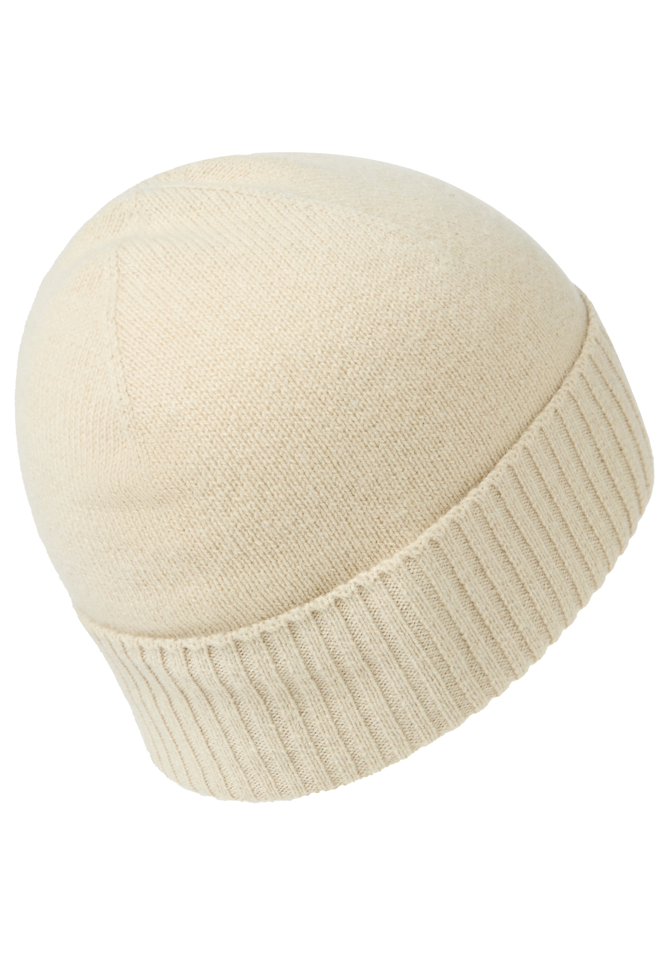 BOSS ORANGE Beanie »Akaio_R_Hat«, Ton in Ton Logo-Badge