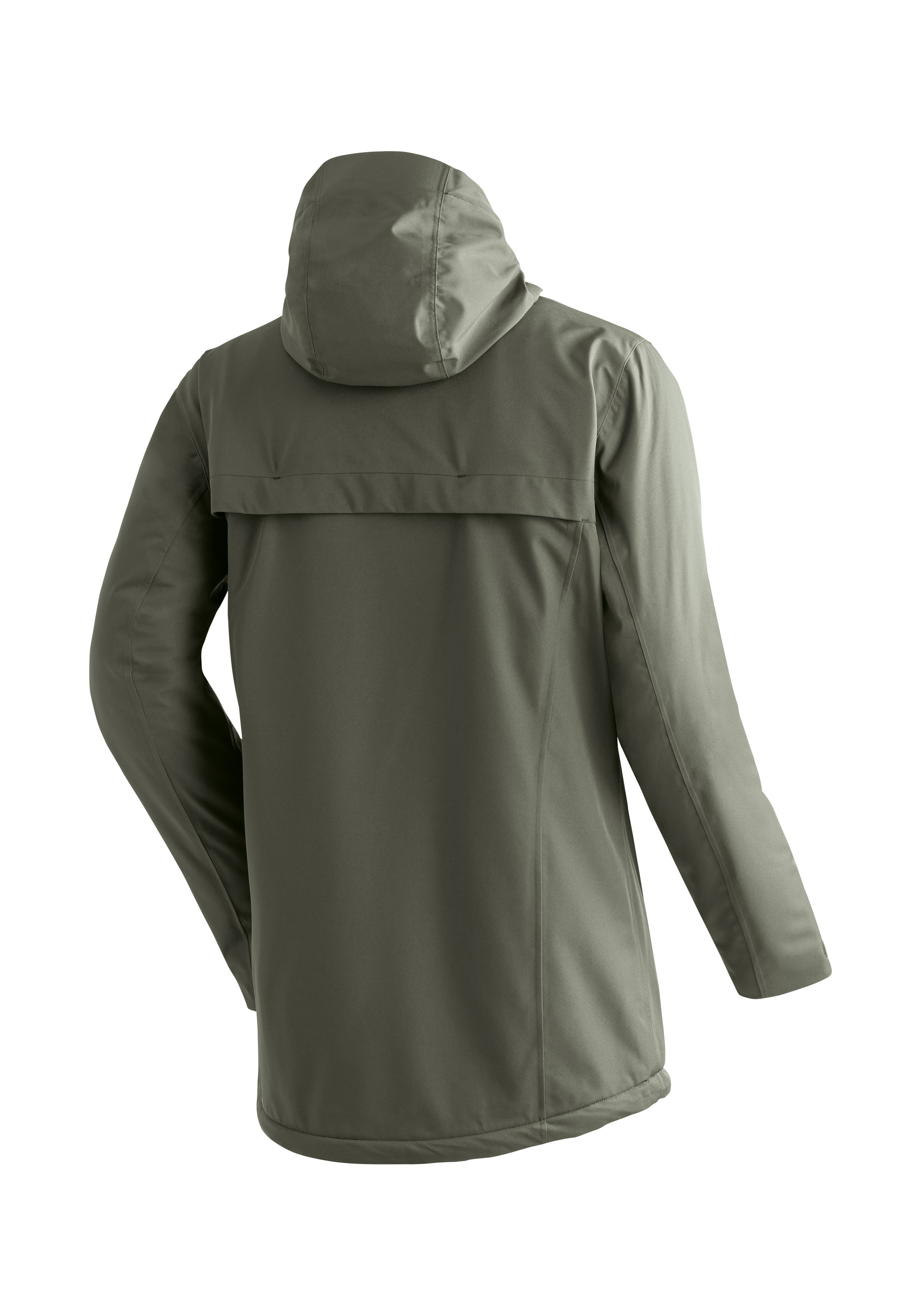 Maier Sports Winterjacke »Peyor long« warme Herren Regenjacke, wattierter Parka, wasserdicht + atmungsaktiv