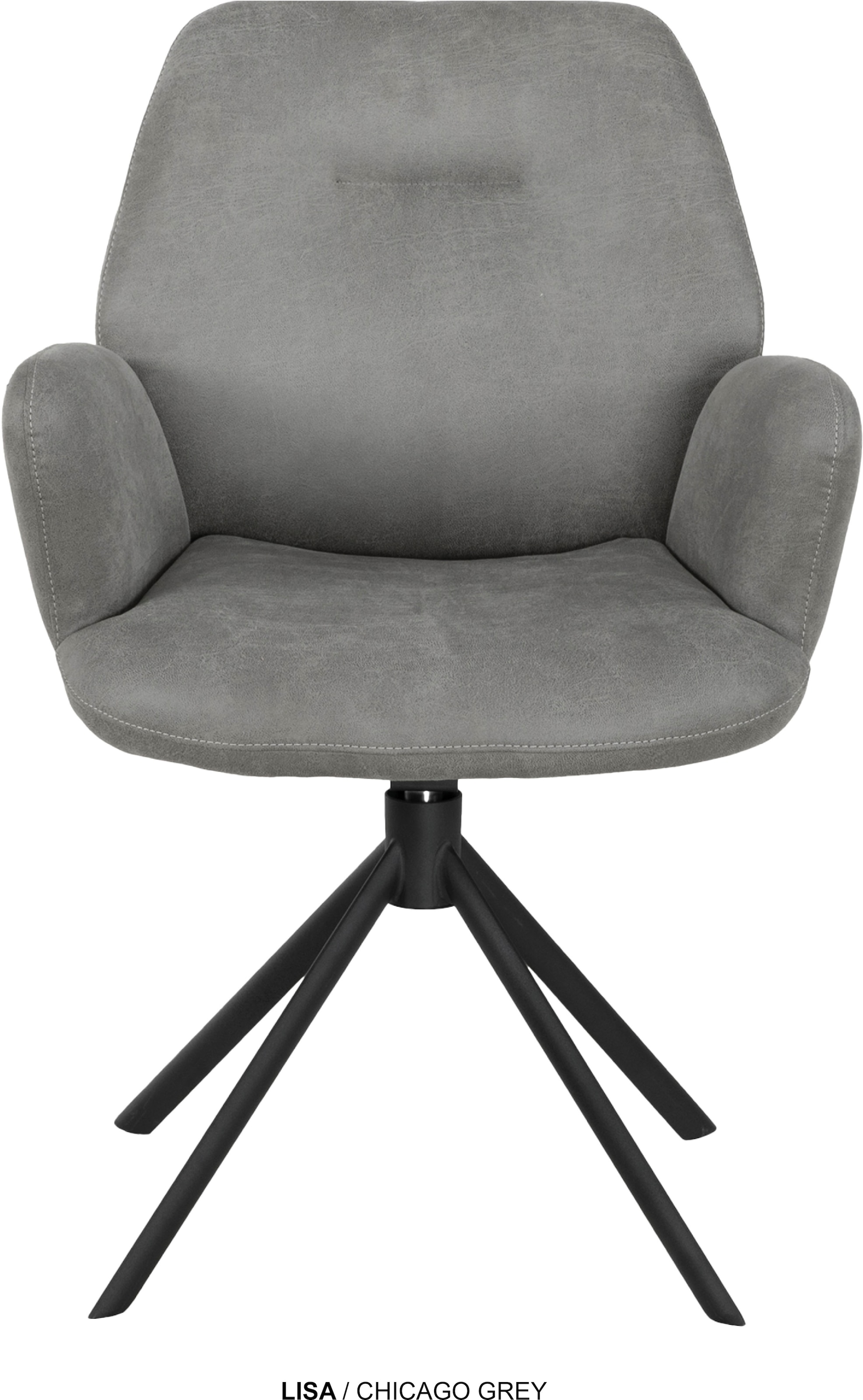 OMG Design Esszimmerstuhl »Lisa« (Set) 1 Stk.Drehstuhl mit auto-return, Armlehnenstuhl