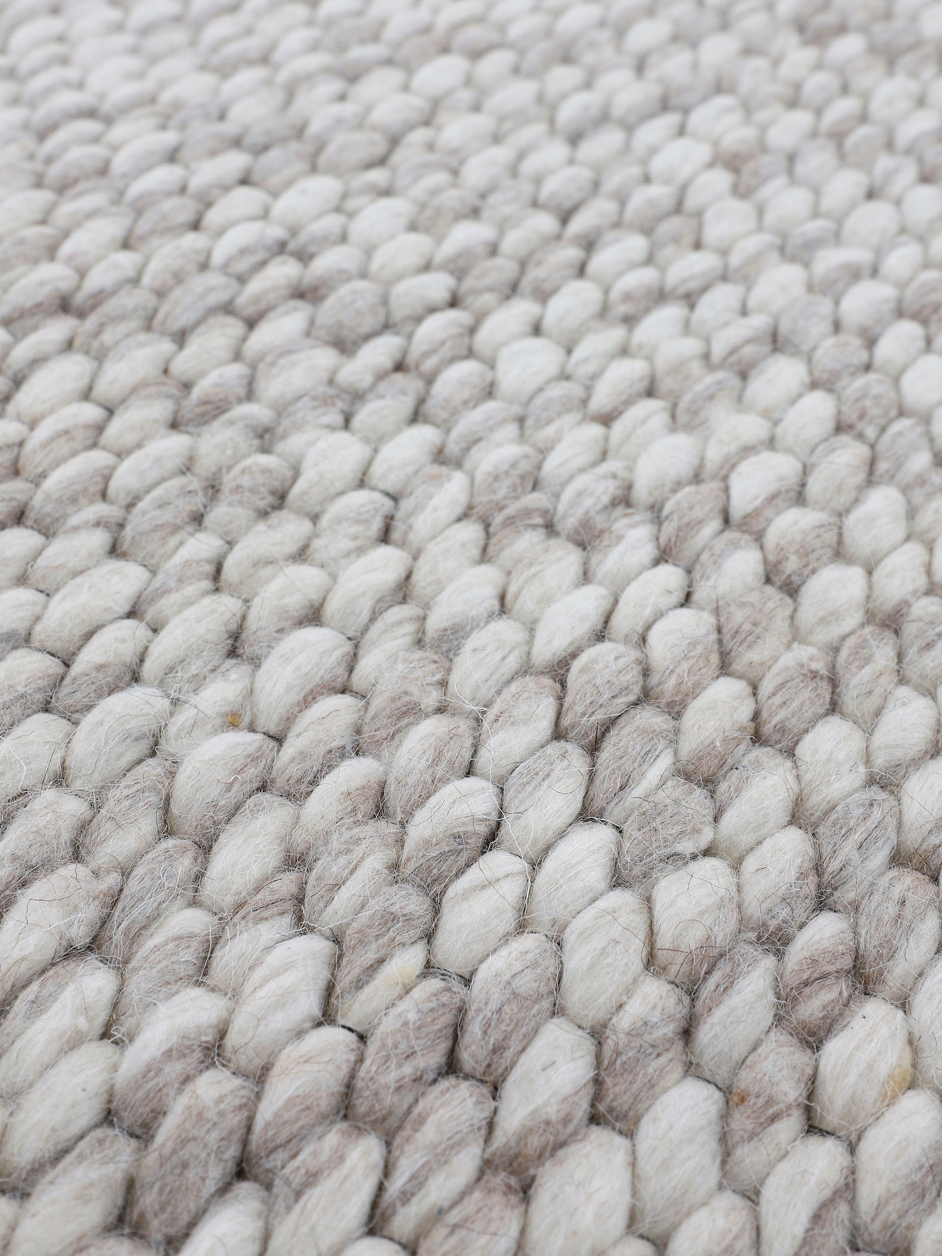 carpetfine Läufer »Sina«, rechteckig, Handweb reine & weich kuschelig Wolle, bestellen meliert, Teppich, bei OTTO handgewebt