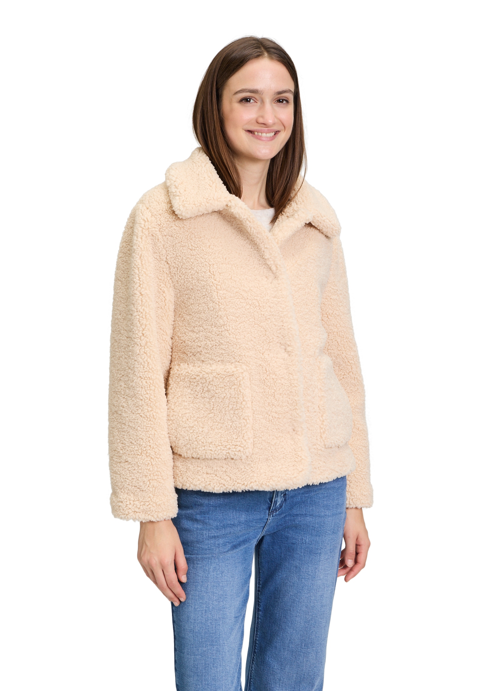 Cartoon Plüschjacke »Plüschjacke mit Kragen«