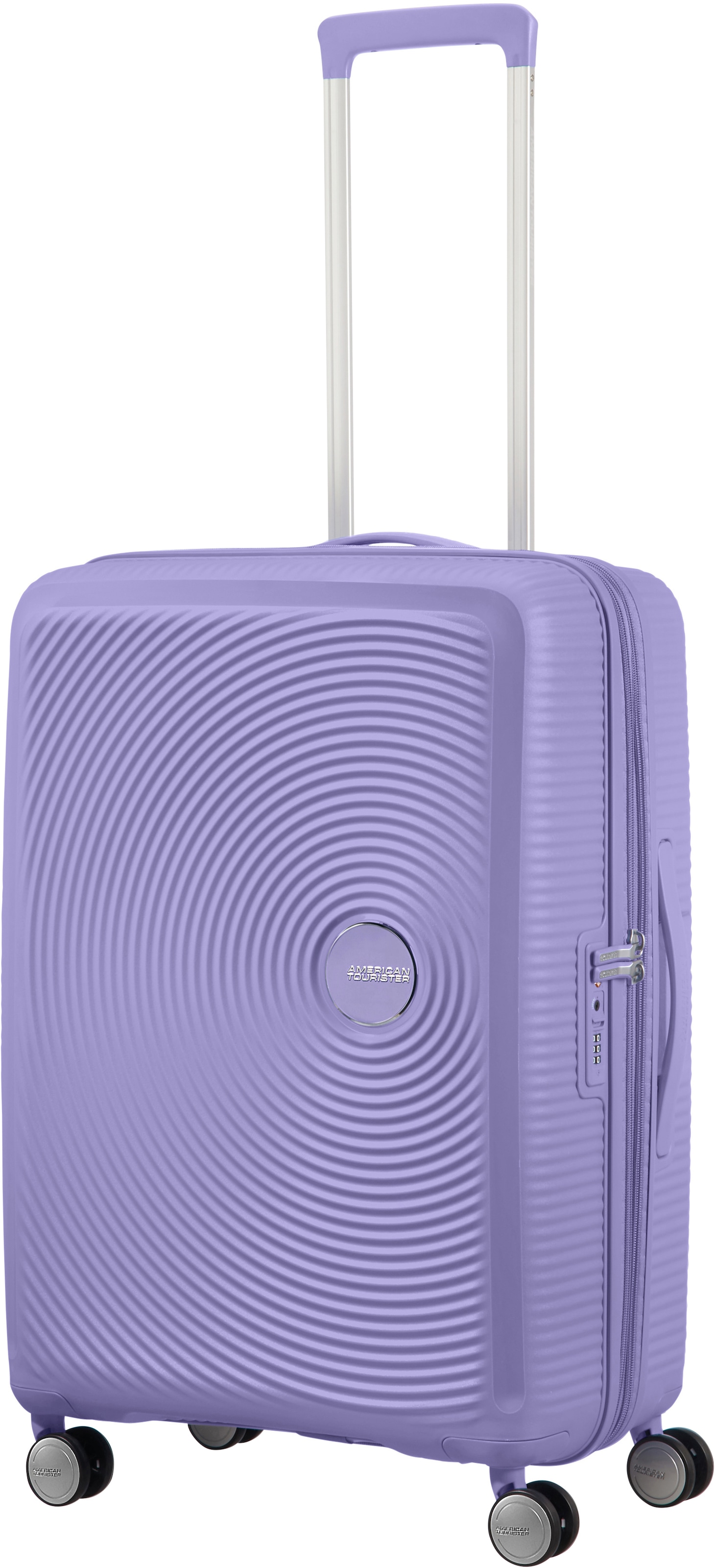 American Tourister® Hartschalen-Trolley »SOUNDBOX, in verschiedenen Farben und Größen«, 4 Rollen, Reisekoffer Trolley Aufgabegepäck TSA-Zahlenschloss Volumenerweiterung