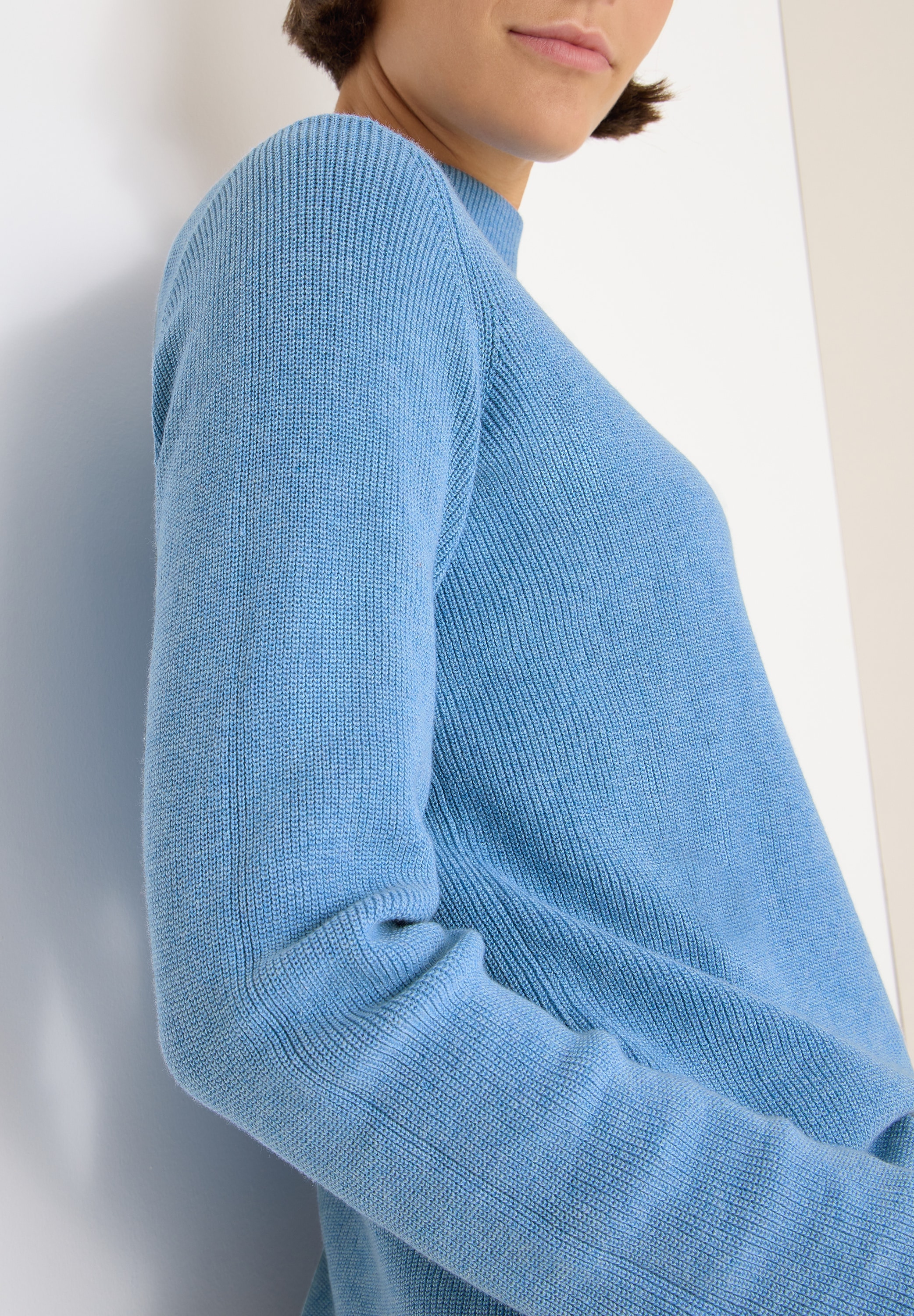 Cecil Strickpullover, mit Struktur
