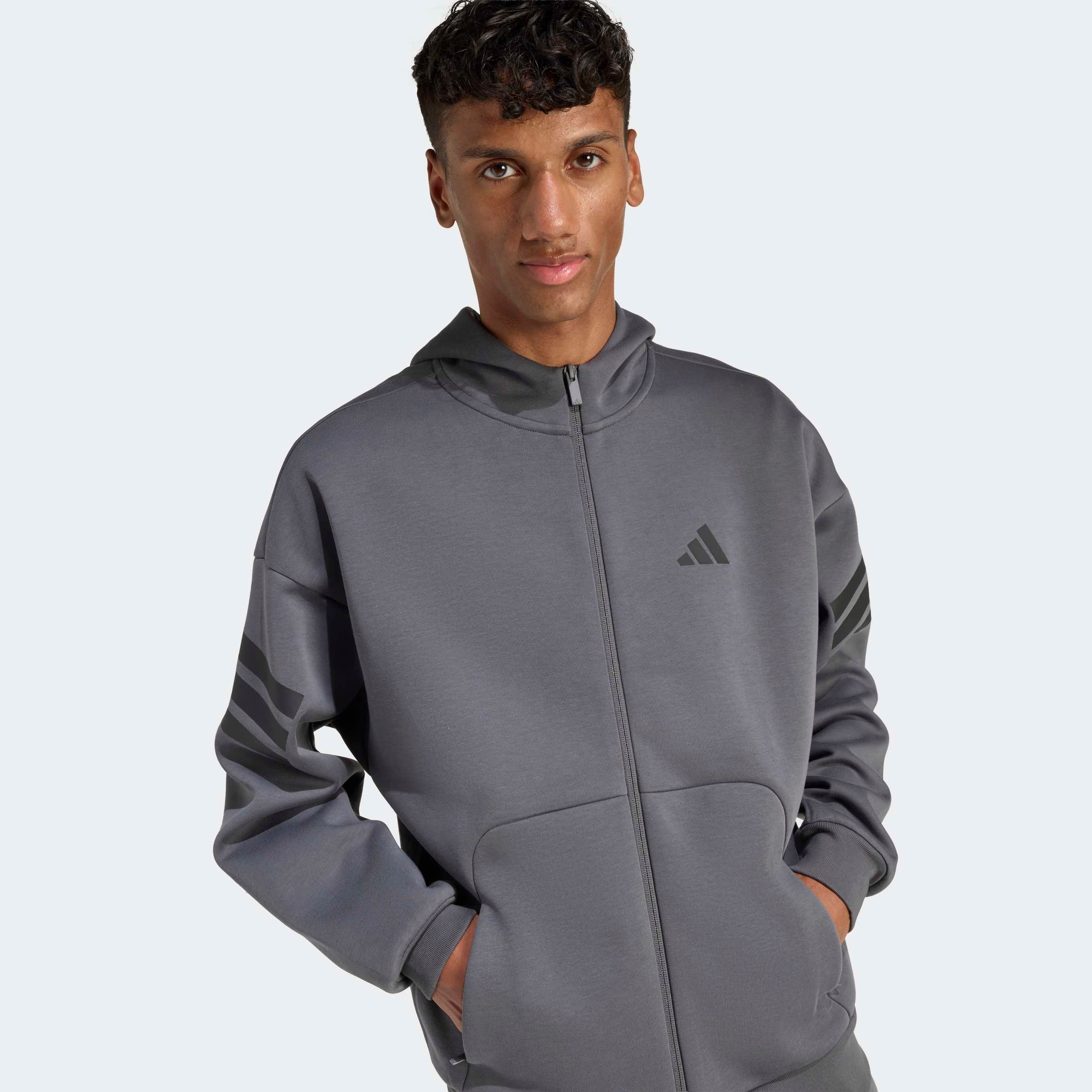 adidas Sportswear Kapuzensweatjacke »FUTURE ICONS 3-STREIFEN«