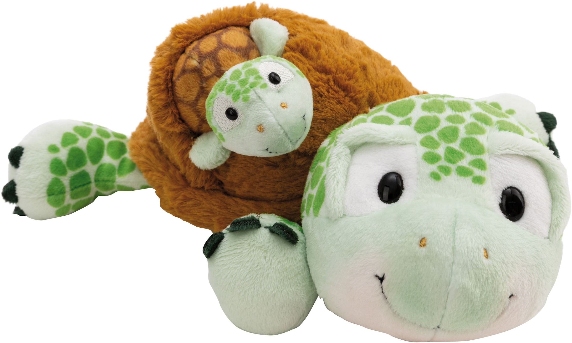 Nici Kuscheltier »Homies, Schildkröte mit Baby, 28cm liegend«