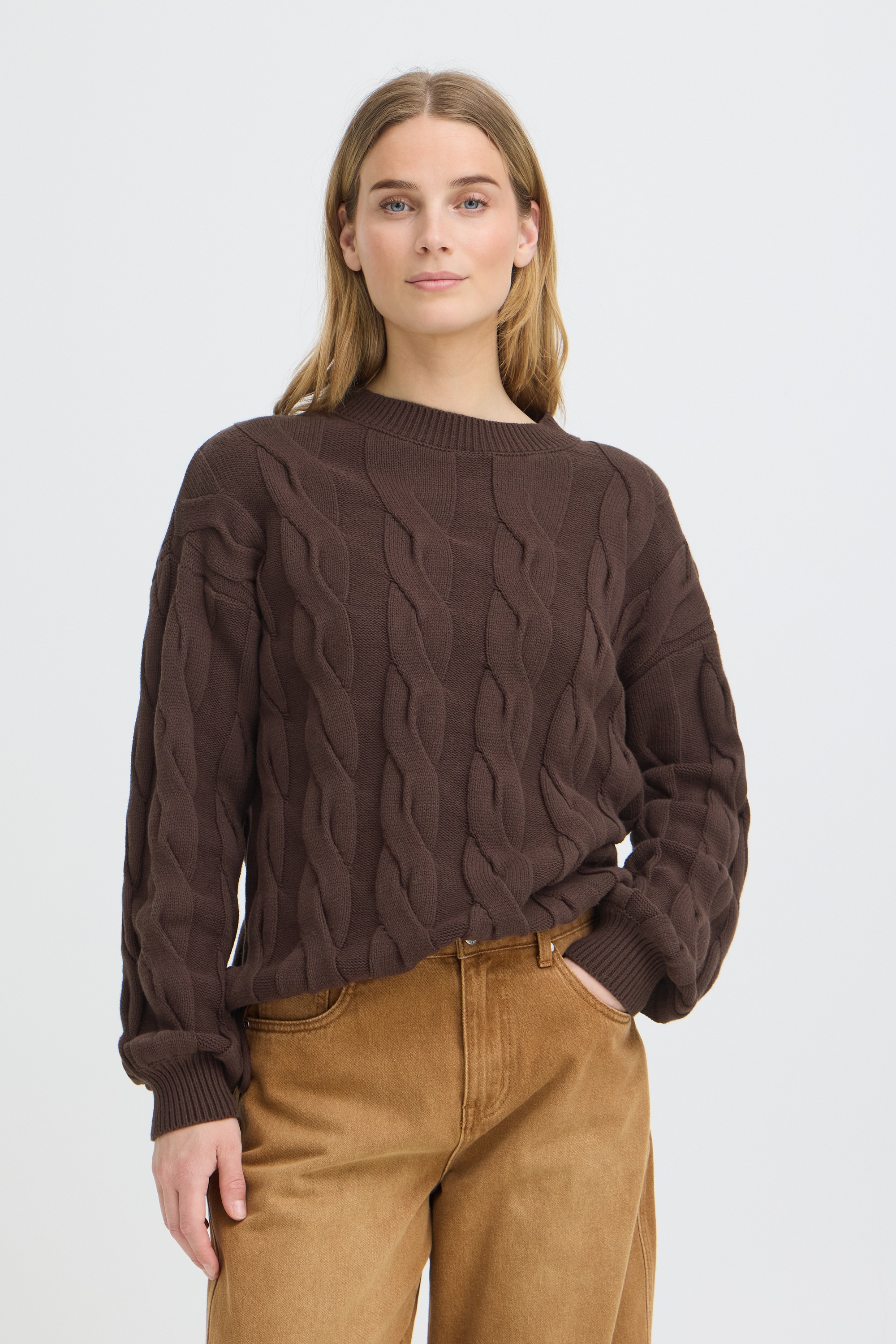 Pulz Jeans Strickpullover »Damen Langarm PZDOGA«
