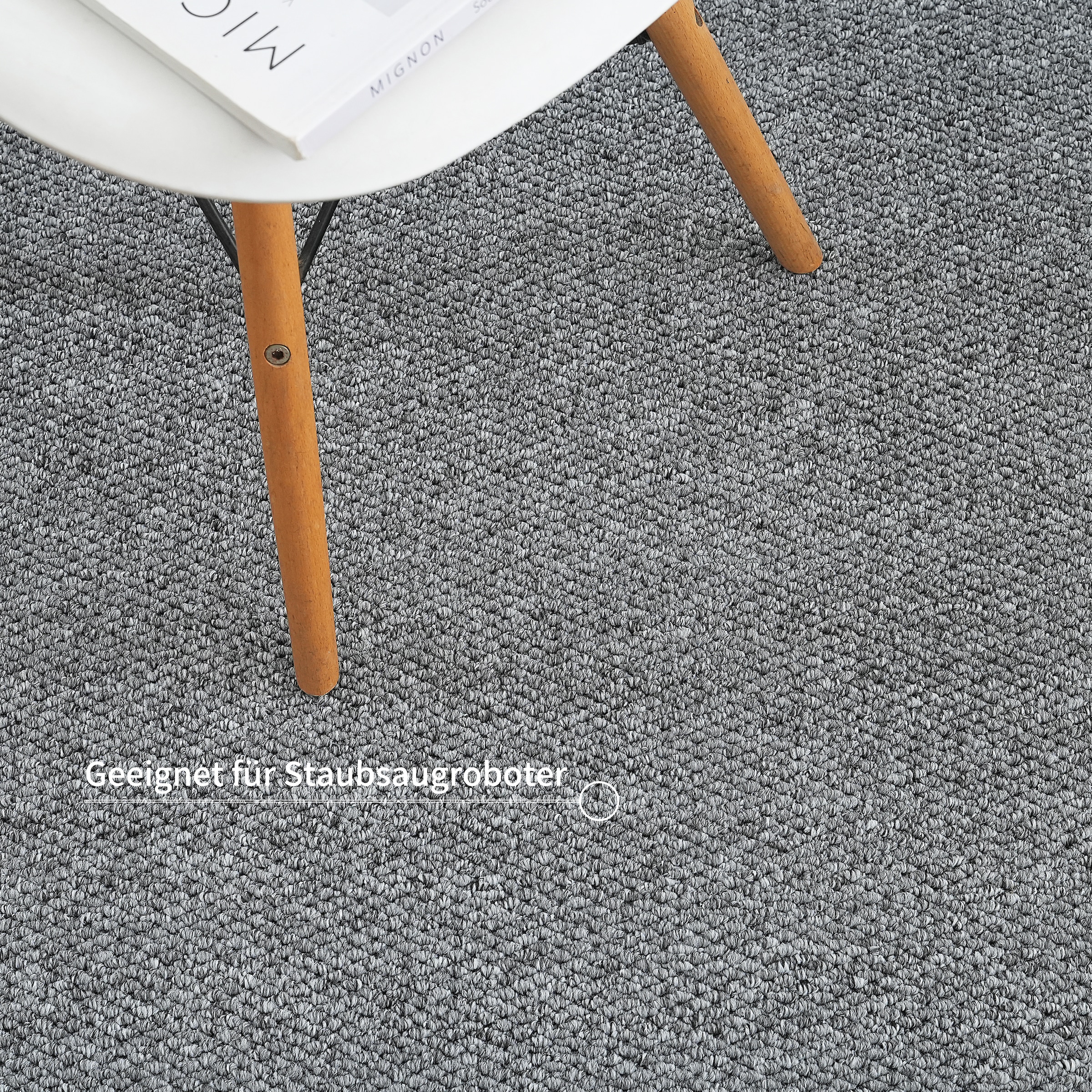 OTTO home Teppich »Lilia« rechteckig 5 mm Höhe Sisal-Optik, uni, waschbar, Wohnzimmer, Schlafzimmer, Esszimmer