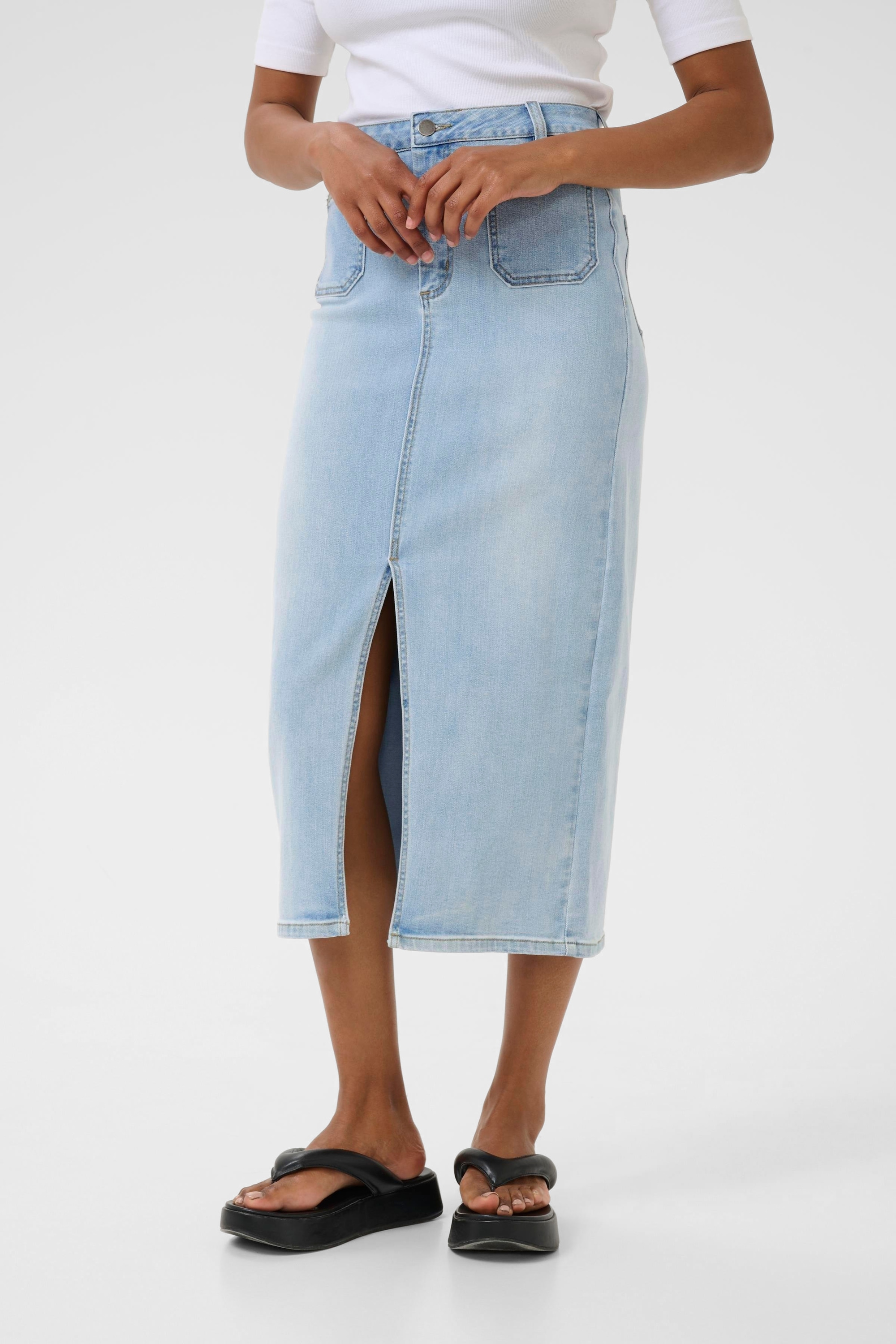KAFFE Jeansrock »Denimrock KAkarla«