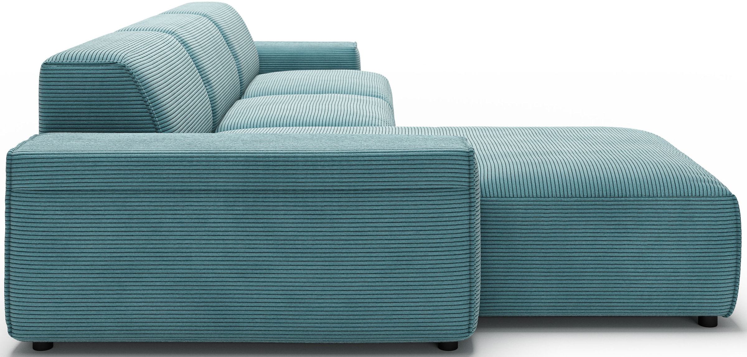 andas Ecksofa »Glimminge auch in Breitcord, Feincord, Bouclé + Easy care-Bezug«, L-Form, Breite 294, Zierkissen