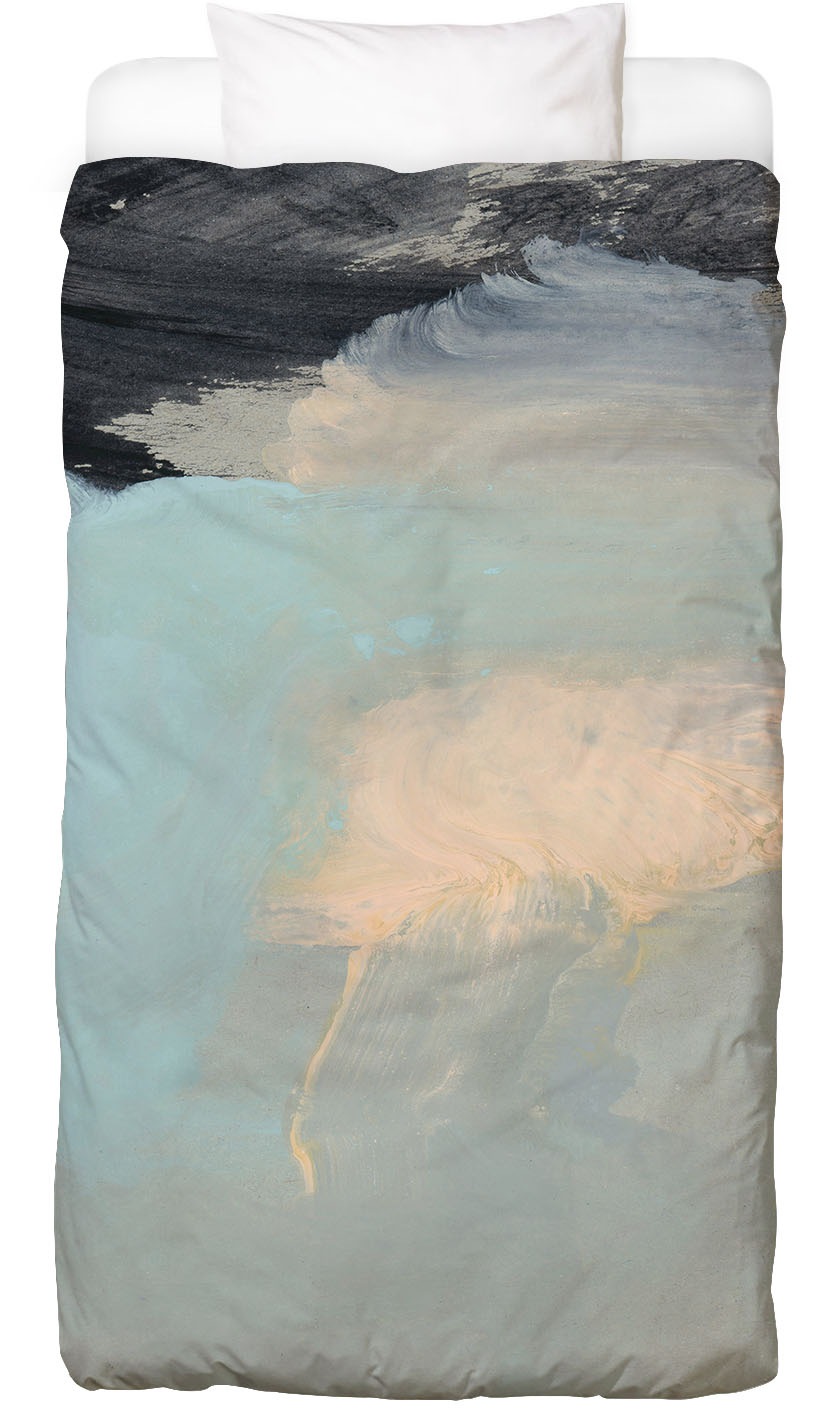 Juniqe Bettwäsche »Minimal Brushstrokes 2«, In vielen weiteren Designs erhältlich