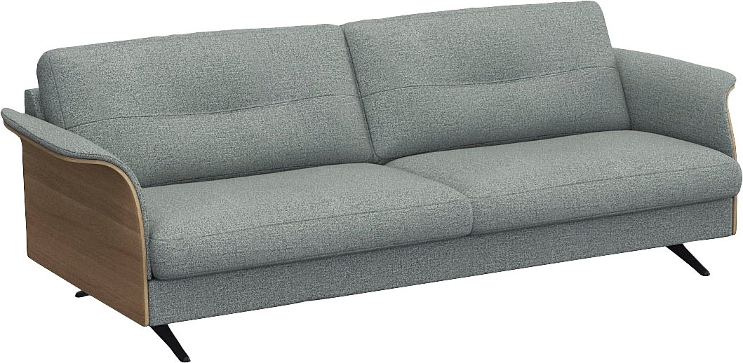 FLEXLUX 3-Sitzer »Glow Designsofa, bequem und komfortabel durch hochwertigen Sitzaufbau« Skandinavisches Design, In hochwertiger Verarbeitung