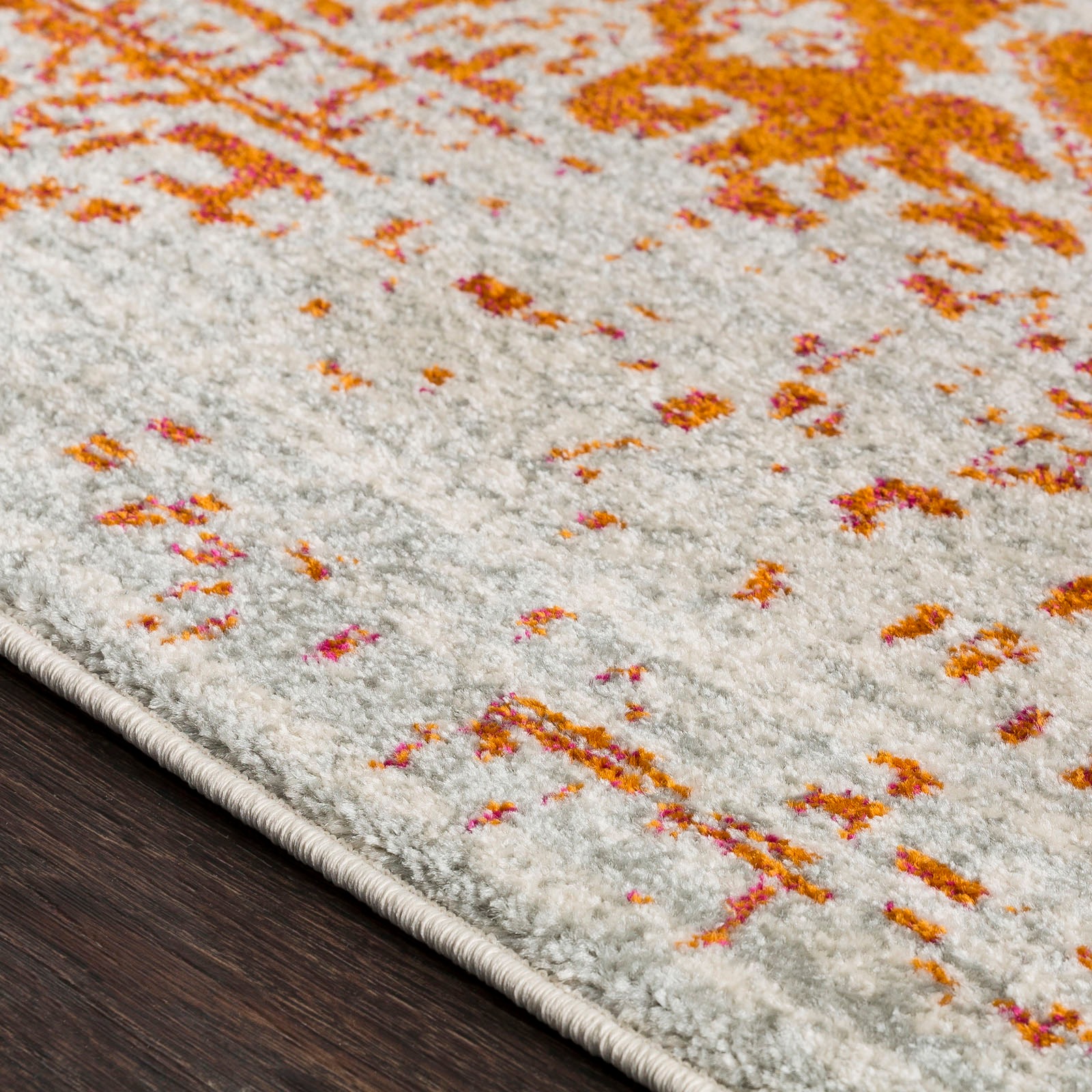 Livabliss Teppich »SYRACUSA«, rechteckig, 12 mm Höhe, Kurzflor Orientteppich, Wohnzimmer, Schlafzimmer, Orange
