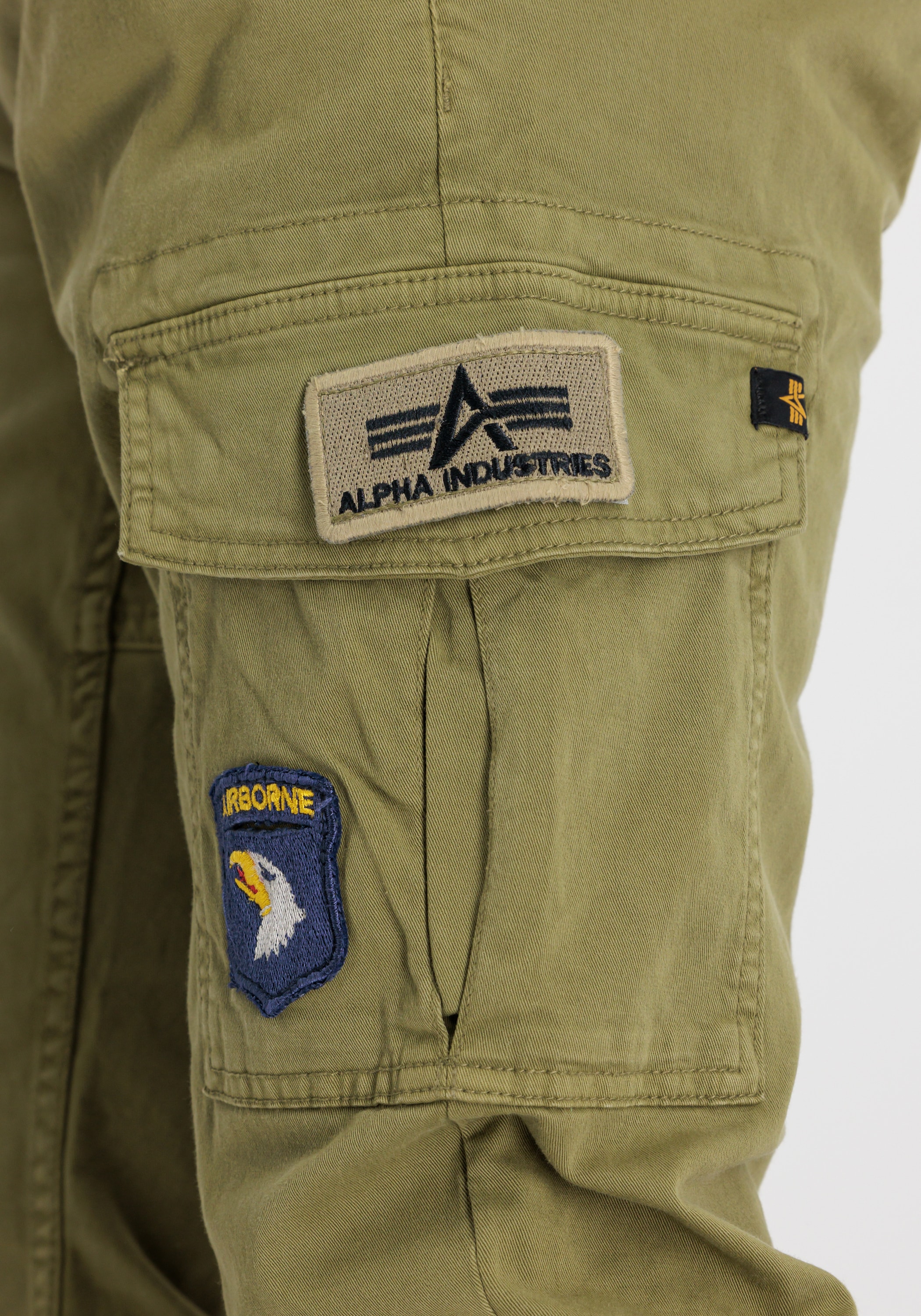 Alpha Industries Cargohose »ALPHA INDUSTRIES Men - Pants Petrol Patch Pant«