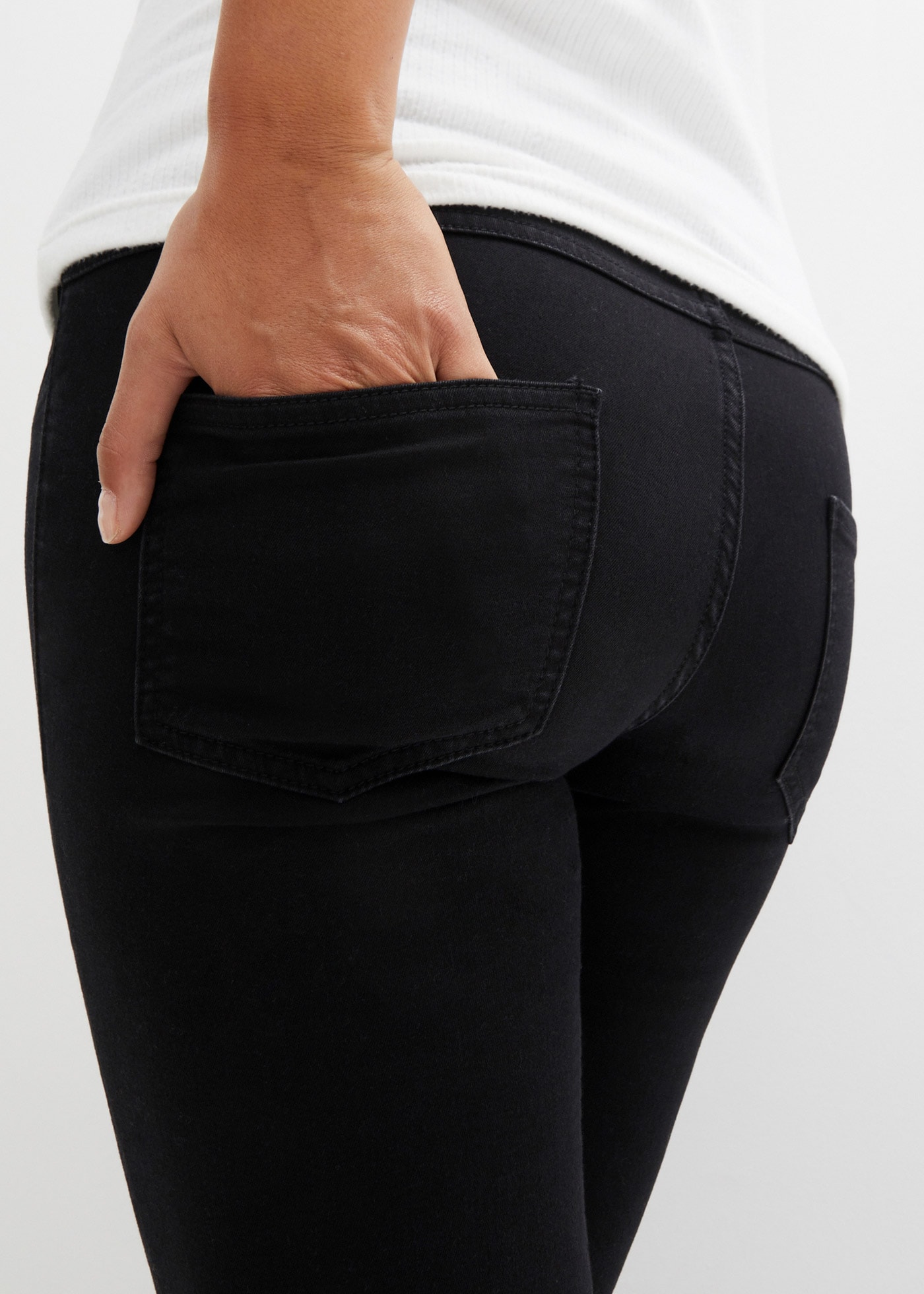 bonprix Umstandsjeans »Wärmende Umstandsjeggings mit leicht angerauter Innenseite«, Wärmende Umstandsjeggings mit leicht angerauter Innenseite
