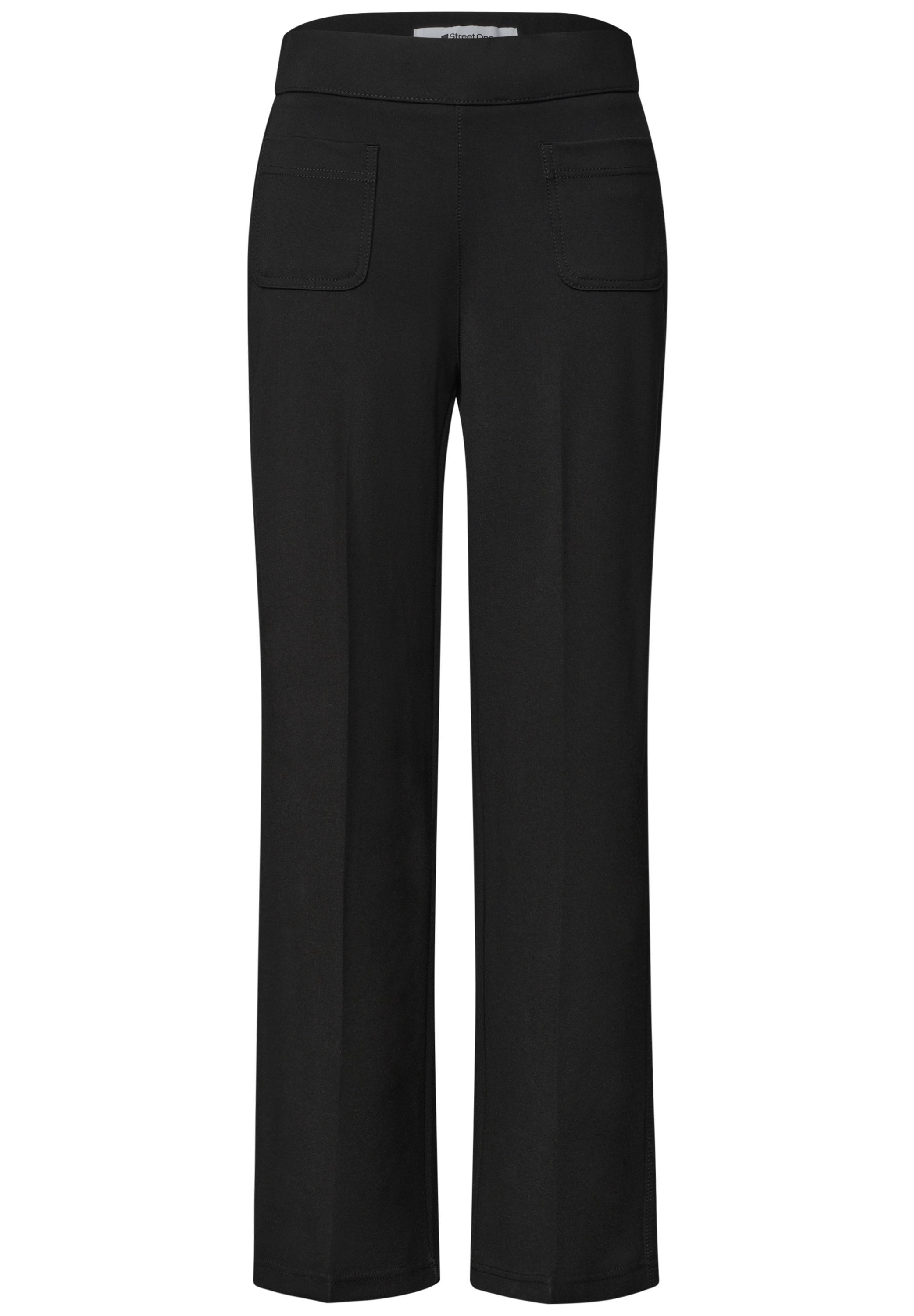 STREET ONE Jerseyhose »Style Amalia«  mit Gummizug und Stretch / Viskose
