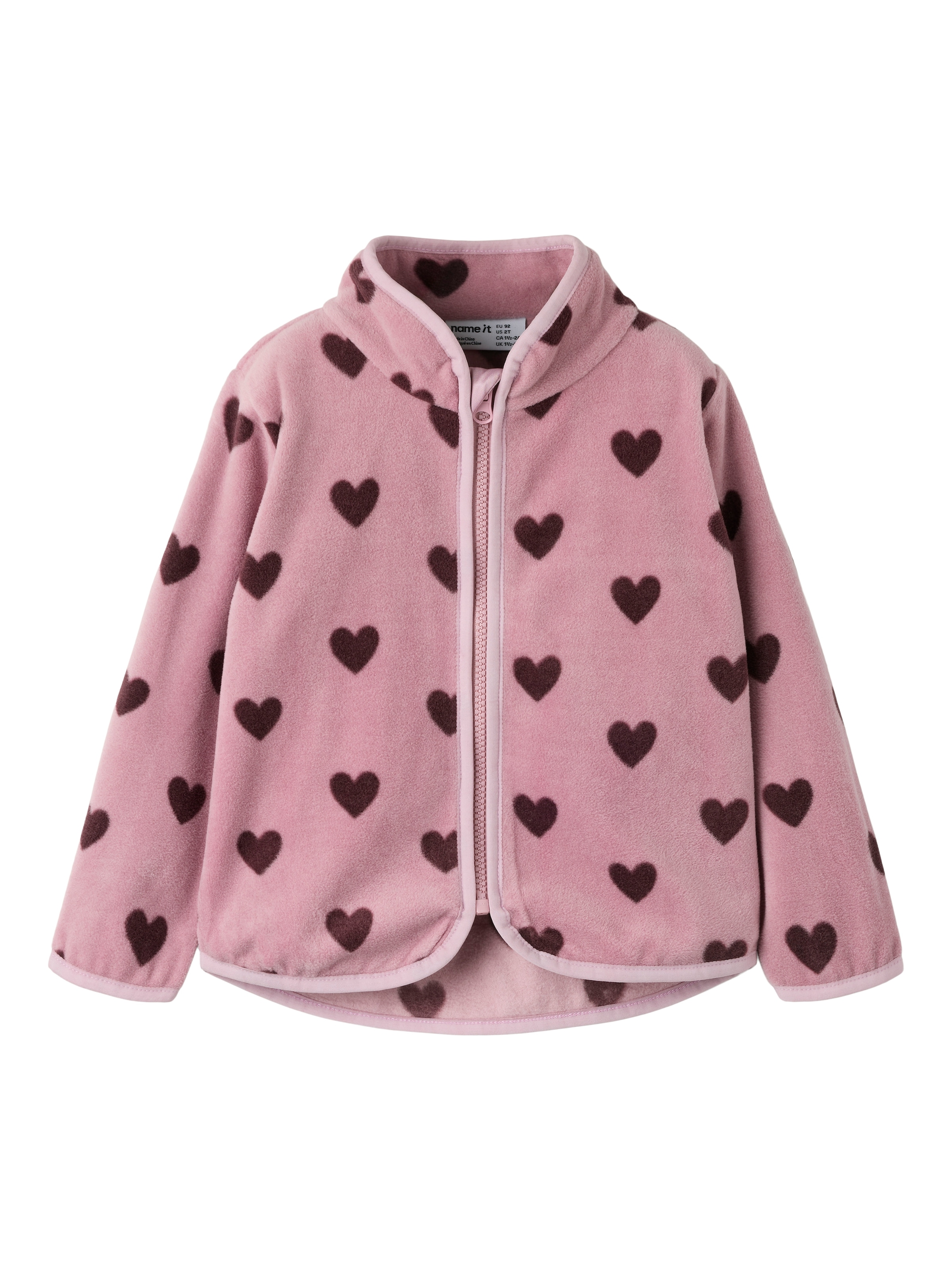 Name It Fleecejacke »NMFOLAJAS NREG FLEECE JACKET« Kunstfaser, Fleece, regular fit