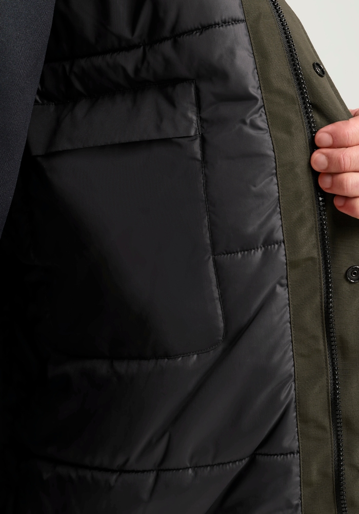 Jack Wolfskin Winterjacke »GLACIER SHIELD JKT M« mit Kapuze wasserdicht, winddicht, atmungsaktiv, mit fünf Taschen