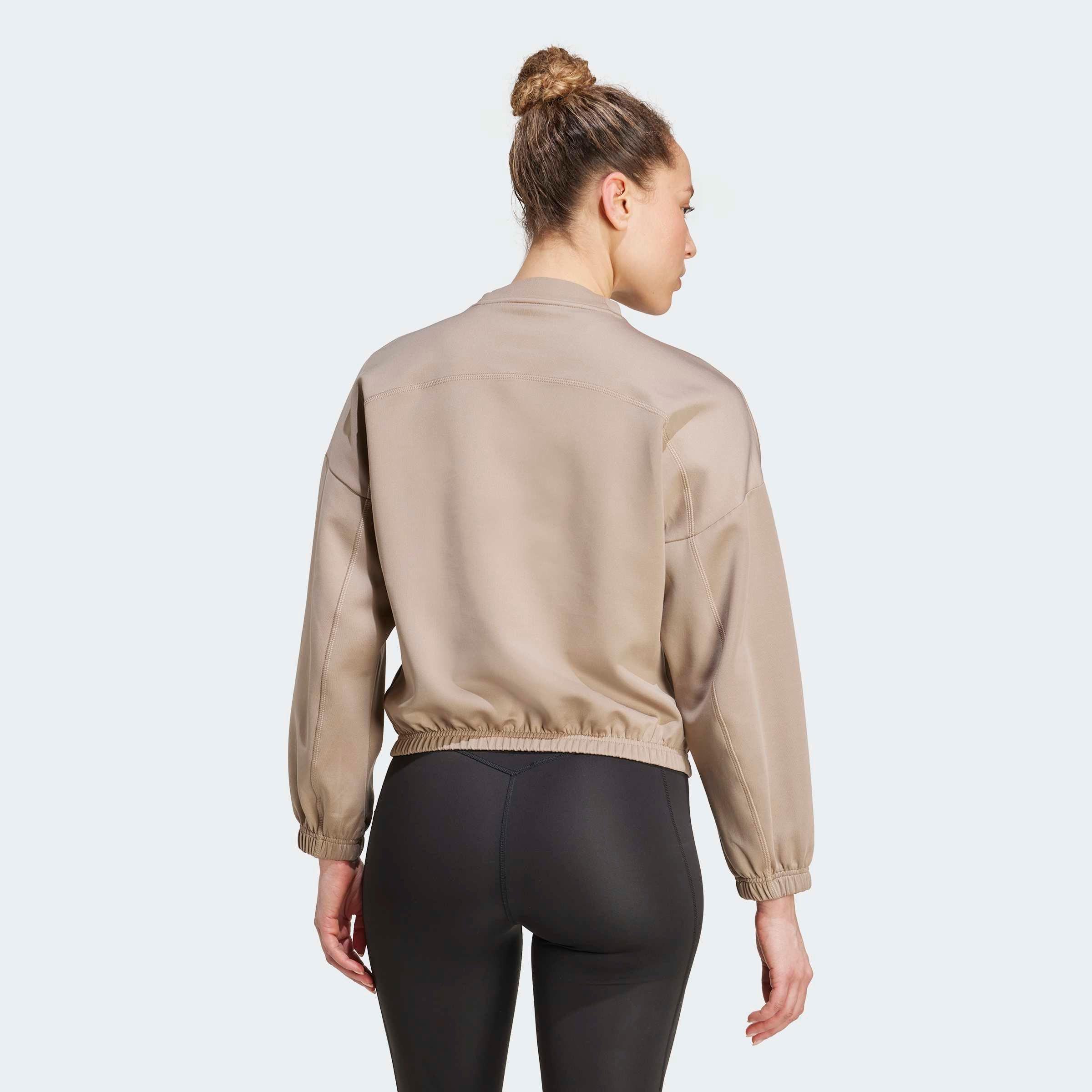 adidas Performance Sweatshirt »YOGA ESSENTIALS COVER-UP«
