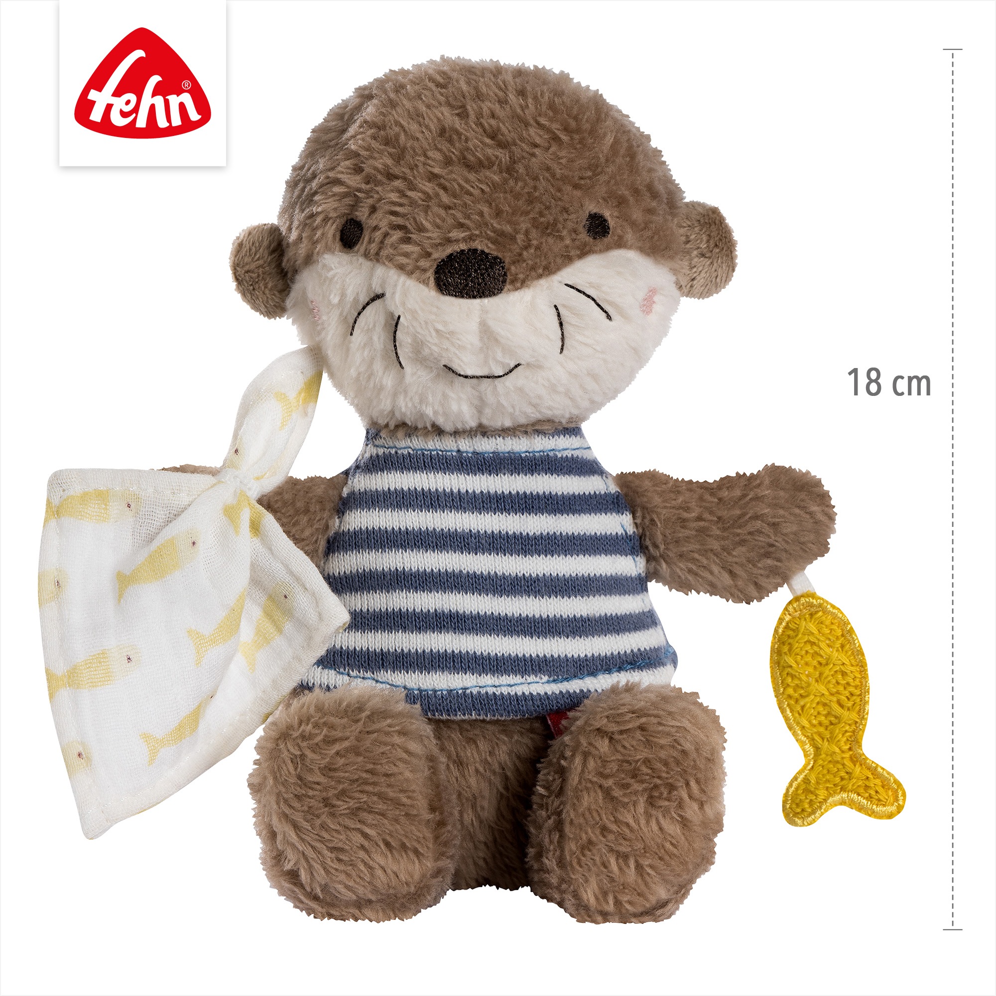 Fehn Kuscheltier »Otter Theo, Bean Bag Otter«