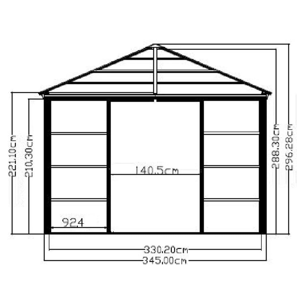 Sojag Pavillon »Striano«, (Set)