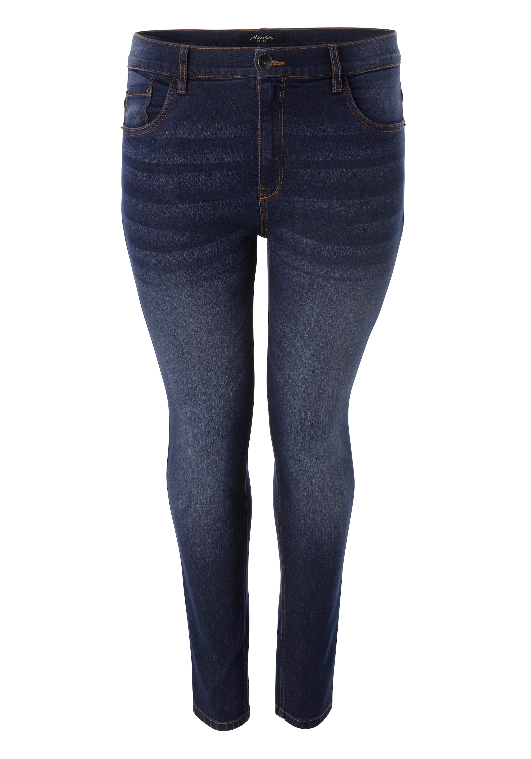 Aniston PLUS Gerade Jeans im 5-Pocket-Style - NEUE KOLLEKTION