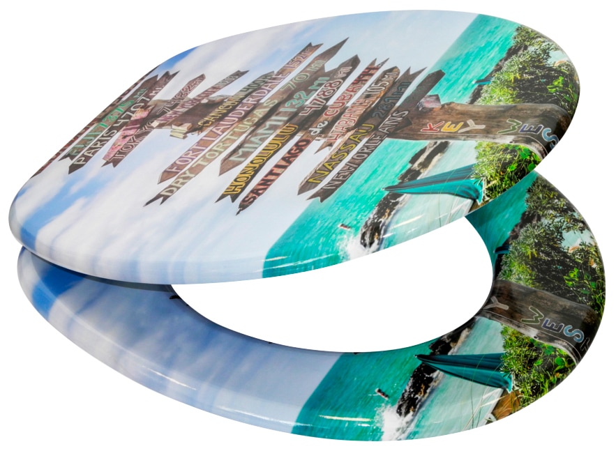 Sanilo WC-Sitz »Key West« mit Absenkautomatik