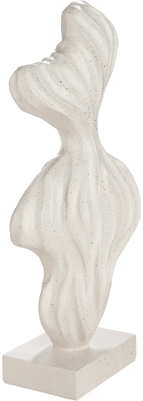 Casablanca by Gilde Skulptur »Skulptur Structo creme« Strukturskulptur abstrakte Deko modernes Kunstobjekt Designskulptur