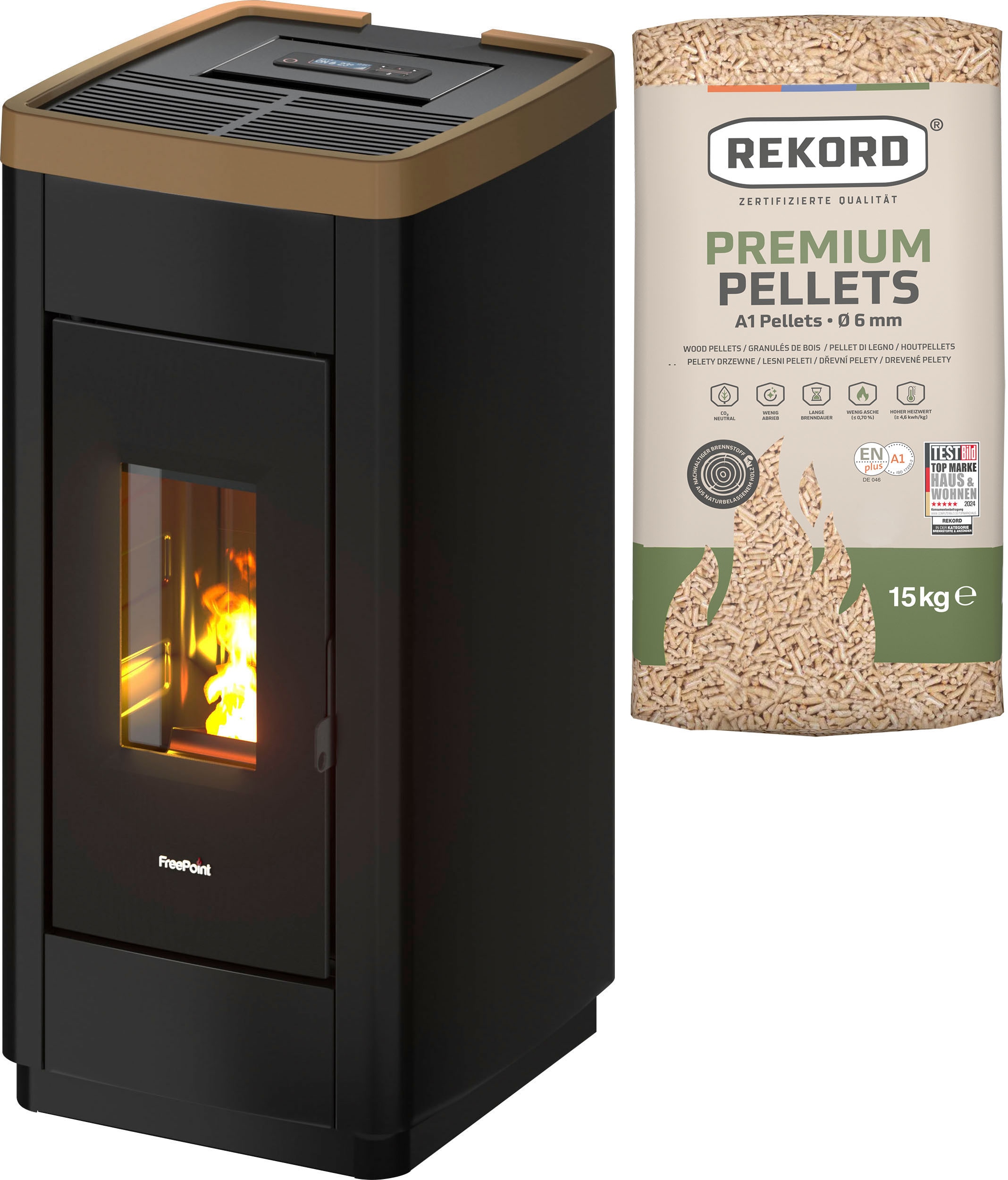Freepoint Pelletofen »Life 9«