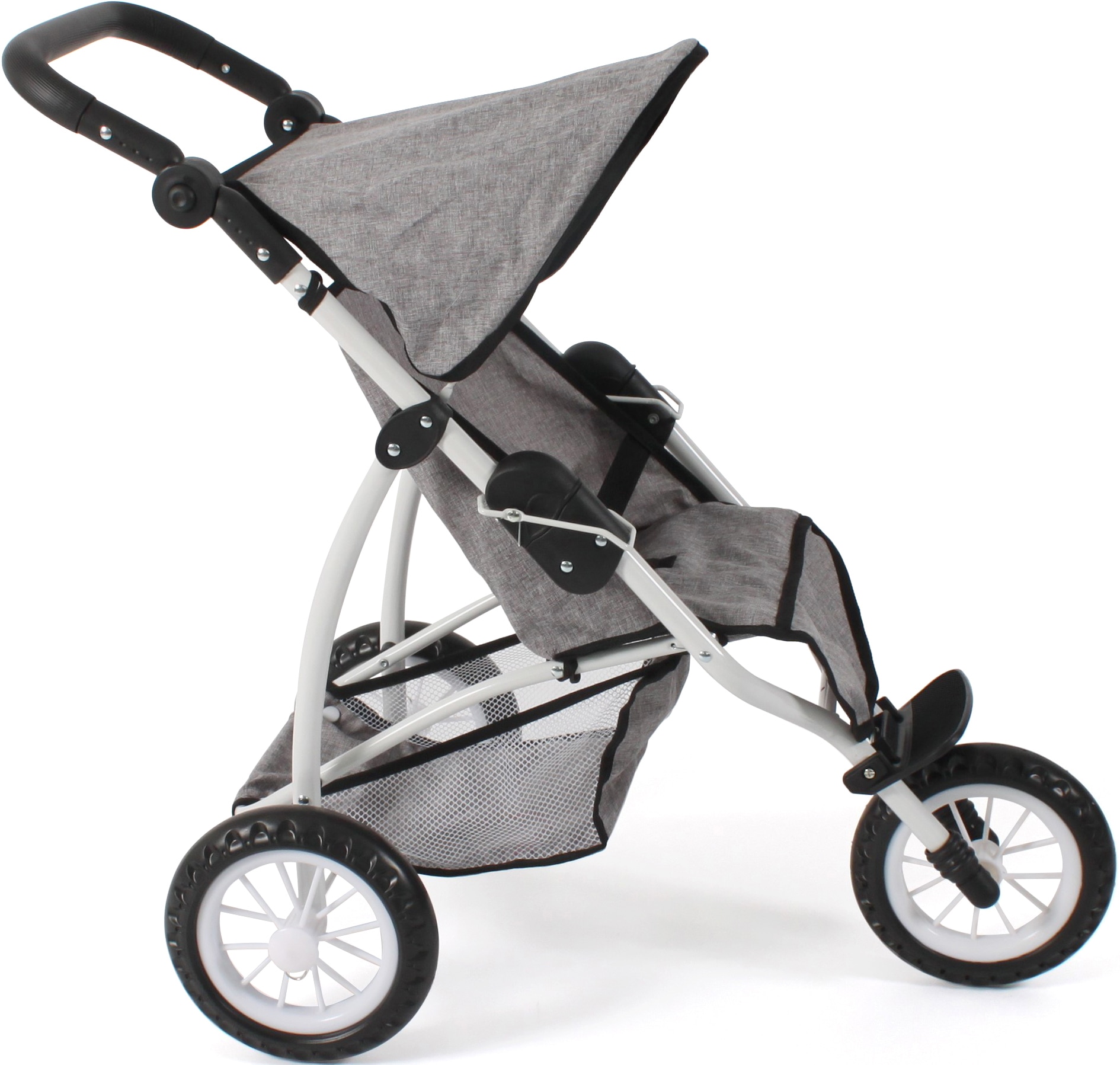 CHIC2000 Puppenbuggy »Leon, Melange Grau«